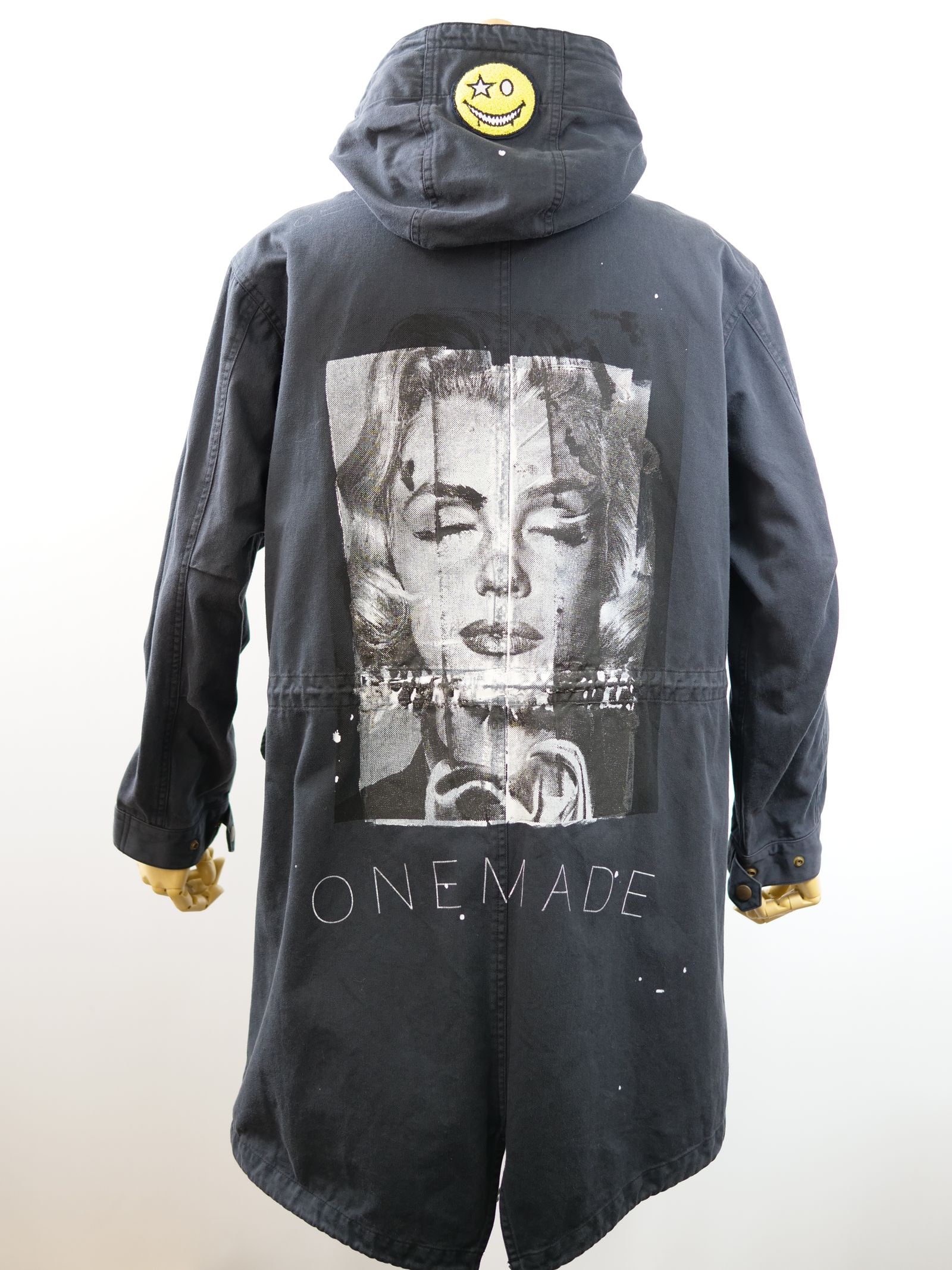 ONE MADE - ONE-773 MODSCOAT / ハンドメイド / ネイビー / モッズコート / HAND MADE / アートブランド  / | LANDER BLUE