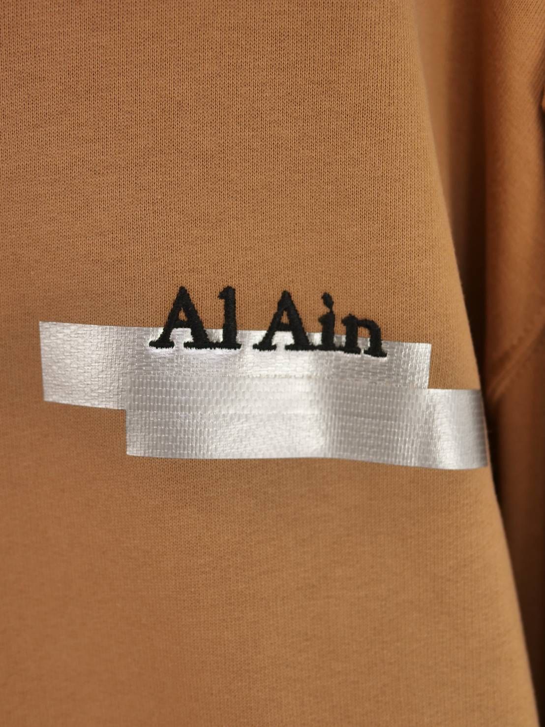 【アートパーカー】AHOX W105 STARS / イタリアブランド / オーバーサイズパーカー /  ユニセックス / BROWN / イタリア製  / 高品質 / コットン100％