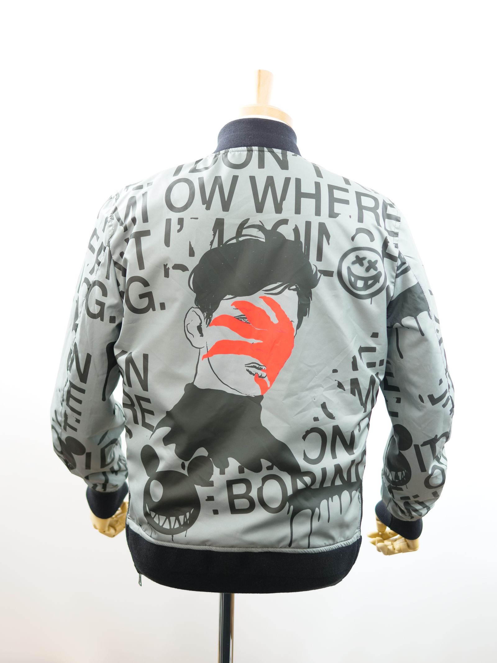 ONEMADE / LANDERBLUE別注 / 48サイズ(M〜L) / MA1 /リバーシブル / ハンドメイド/ MADE IN JAPAN