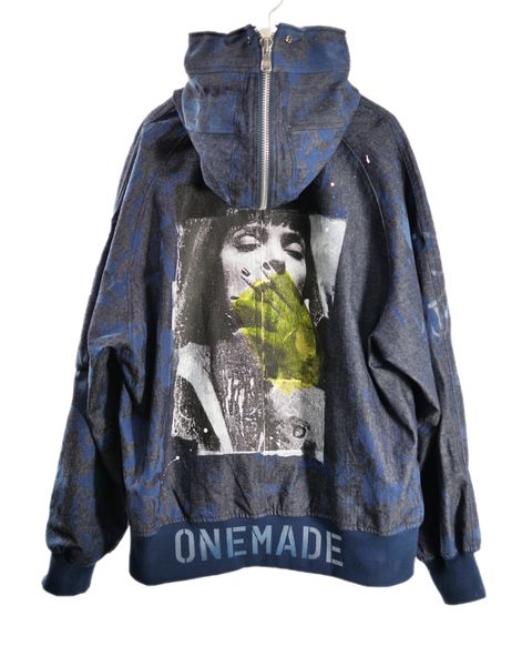 【画家が手がけるブランド】ONEMADE N2B  ジャケット / デニム素材 / Art Fashion / ハンドメイド / アート /