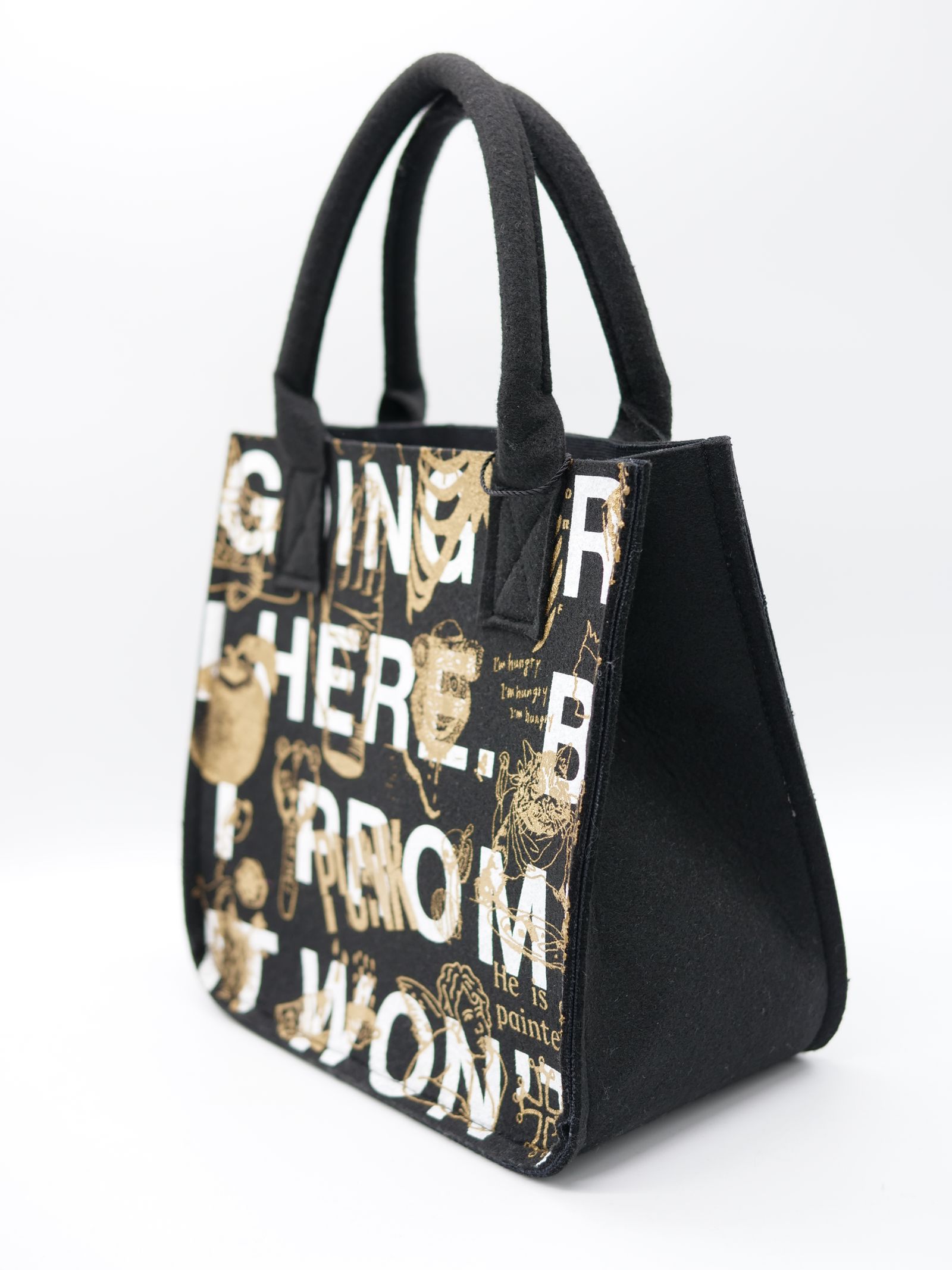 ONE-871M / FELT MINI TOTO BAG / トートバッグ / ハンドメイド / MADE IN JAPAN