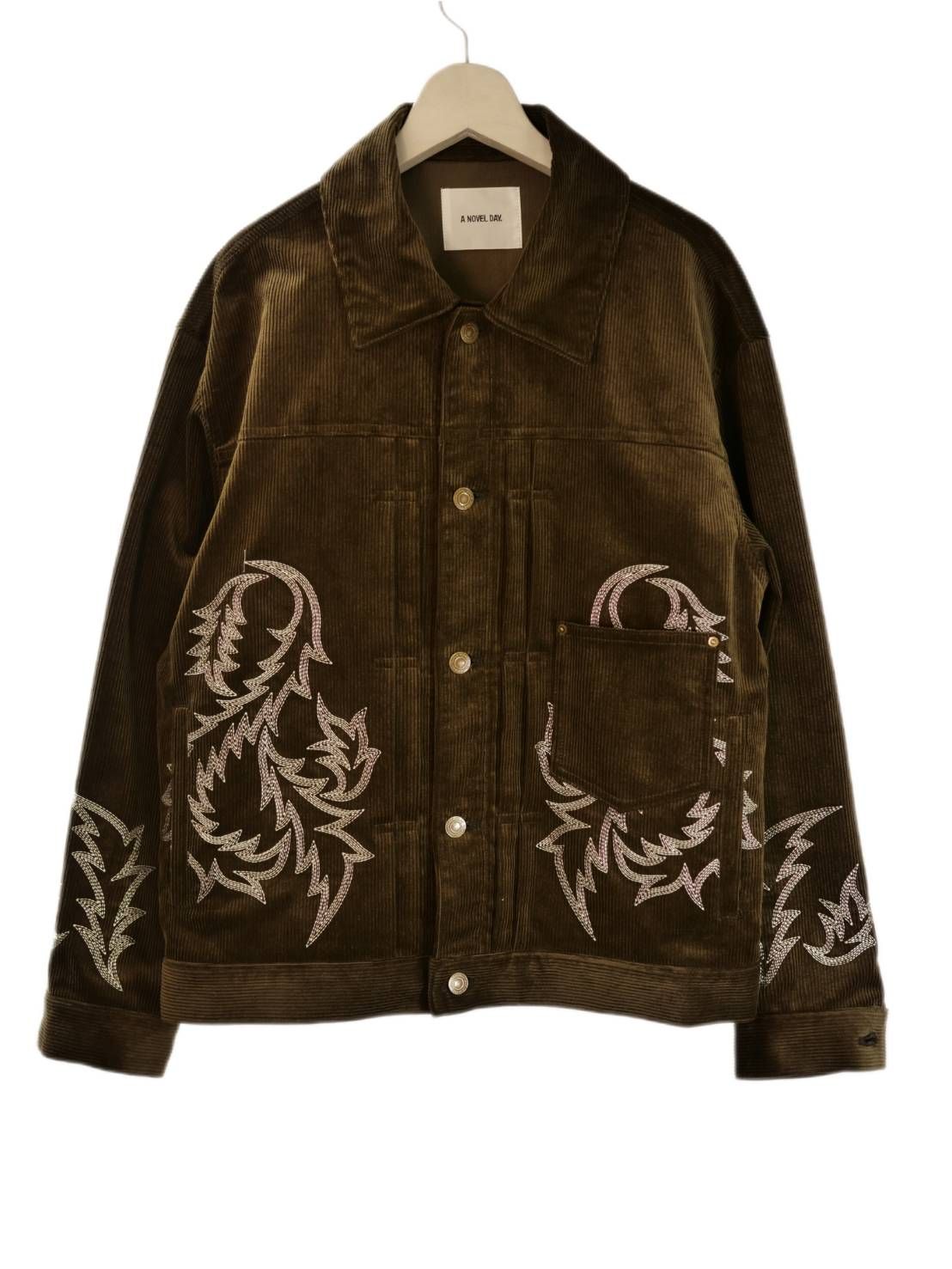 コーデュロイジャケット メンズ｜ブラウン ブルゾン｜ヴィンテージ1stディテール搭載 高品質アウター