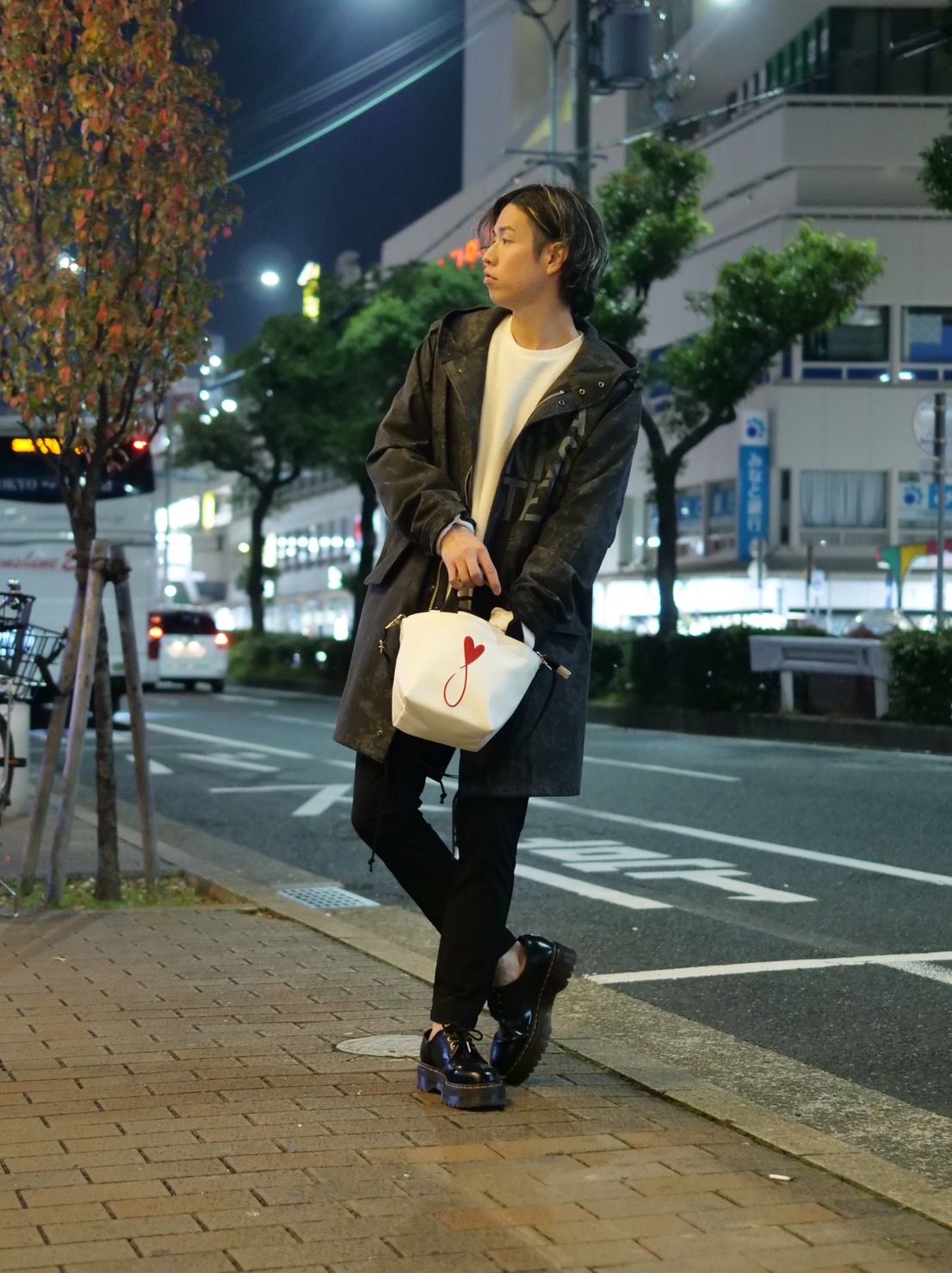 【別注 モッズコート】PARKA SHELL M-1951 / M-51 / Black Denim アウター / UNISEX / マリリンモンローデザイン