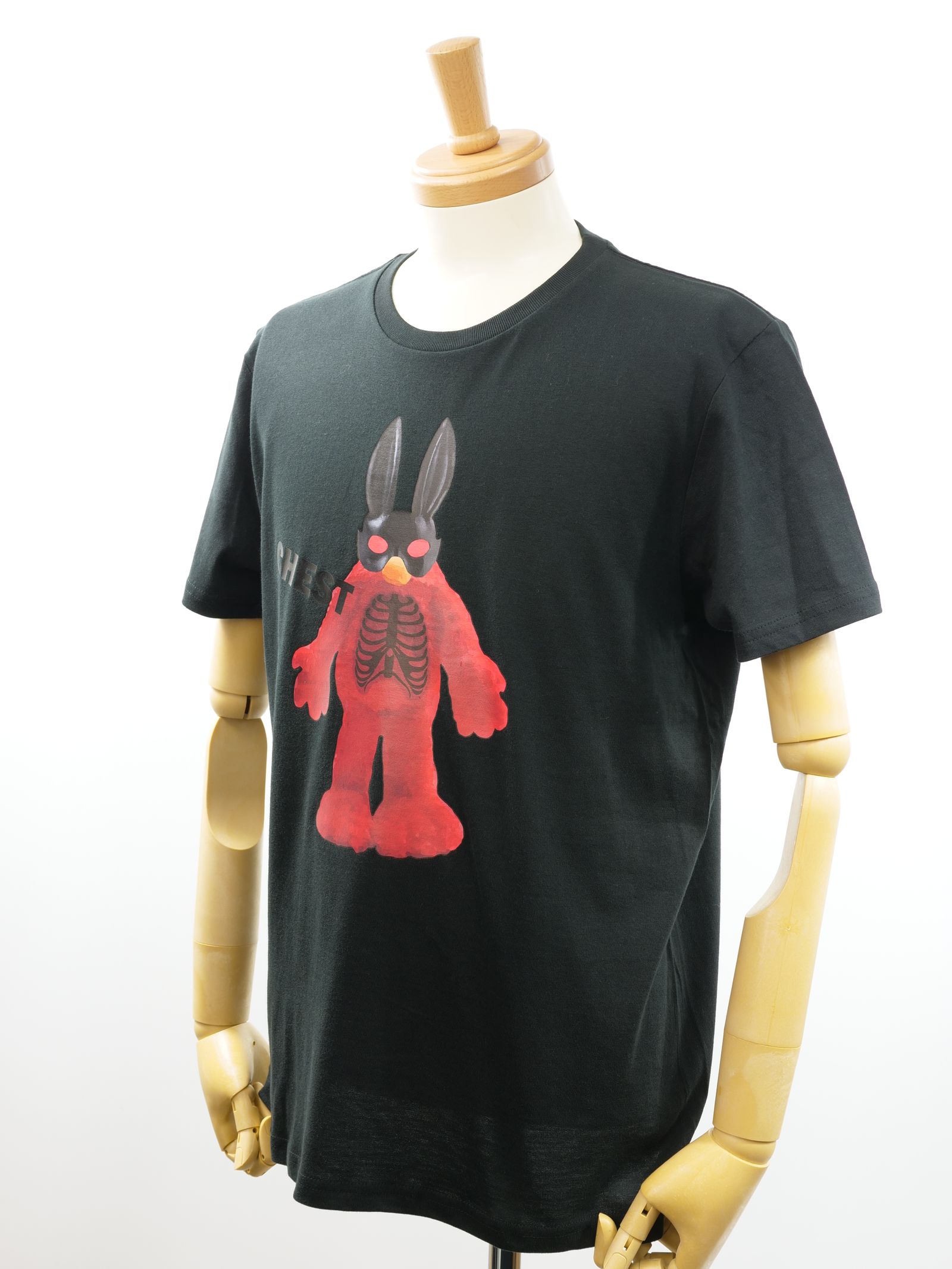 【現代作家が手がける】芸能人着用ブランド /  Art T-shirt /MX-1223/ Black / 黒 /