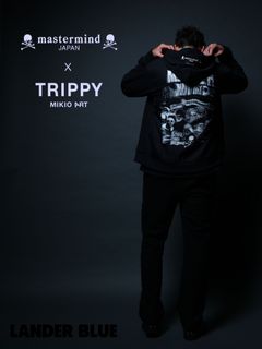 1月17日からの販売【mastermind JAPAN コラボレーション】 TRMM-005 ROCK STARS / ZIP PARKA /BLACK/ 3Dアート/ UNISEX/