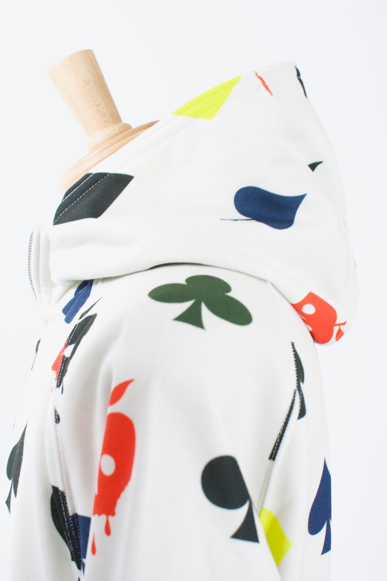 MX-1117 PARKA WHITE  /  ZIPパーカー / MADE IN JAPAN/