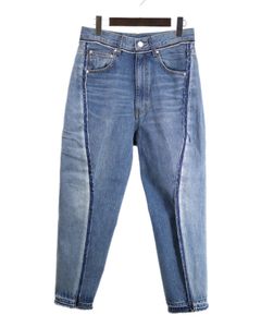 「1691」 Twisted 3D Sarouel Denim / サルエルパンツ / 立体裁断デニム / リメイクデニムパンツ /日本製