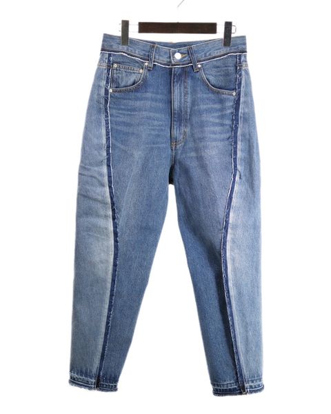 「1691」 Twisted 3D Sarouel Denim / サルエルパンツ / 立体裁断デニム / リメイクデニムパンツ /日本製