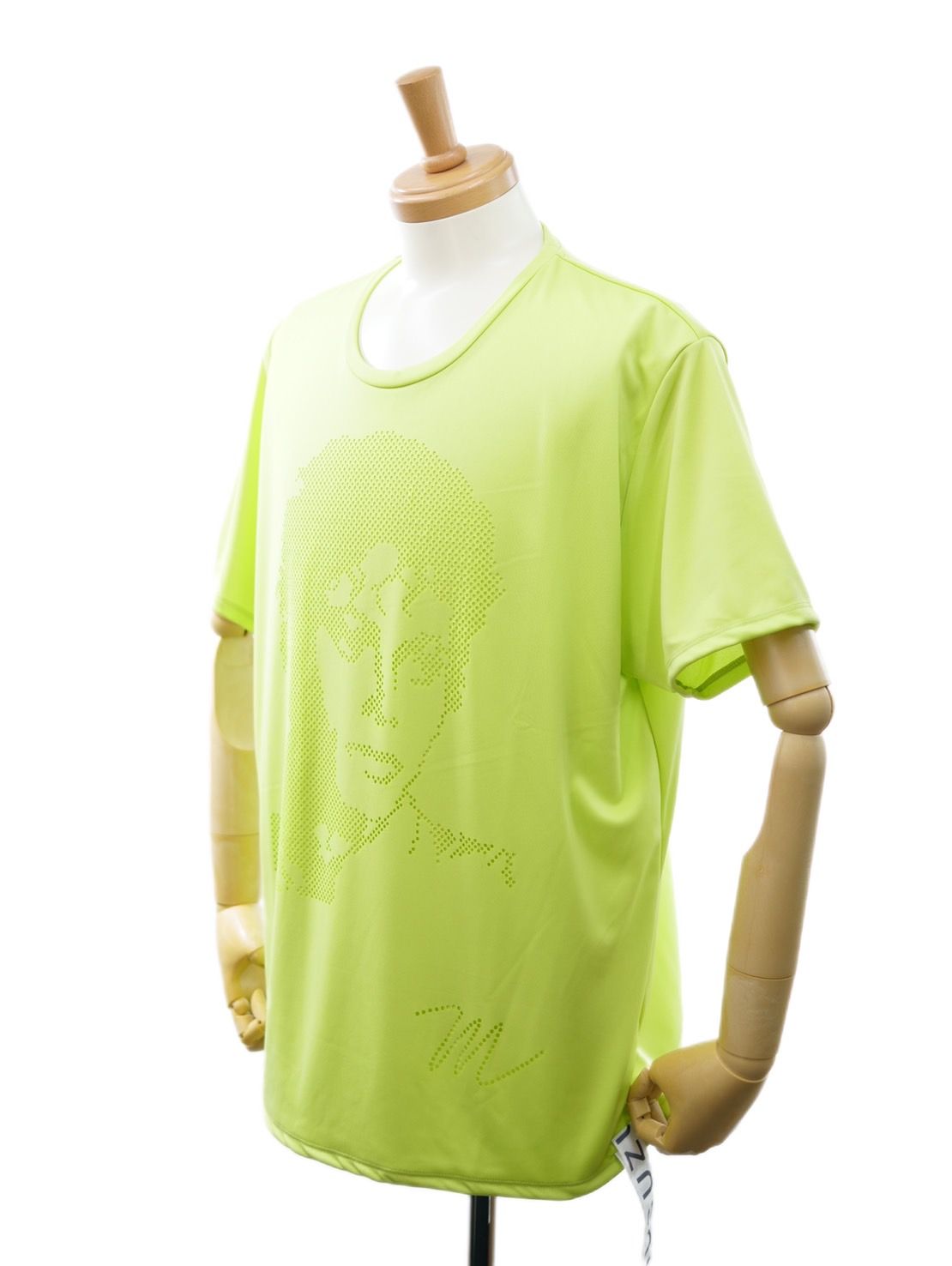 【ドットで表現された作品】 Tシャツ / オーバーサイズ / ARTブランド / Lme Green / ライムグリーン / 絵画 / アートピース / ONEMADE