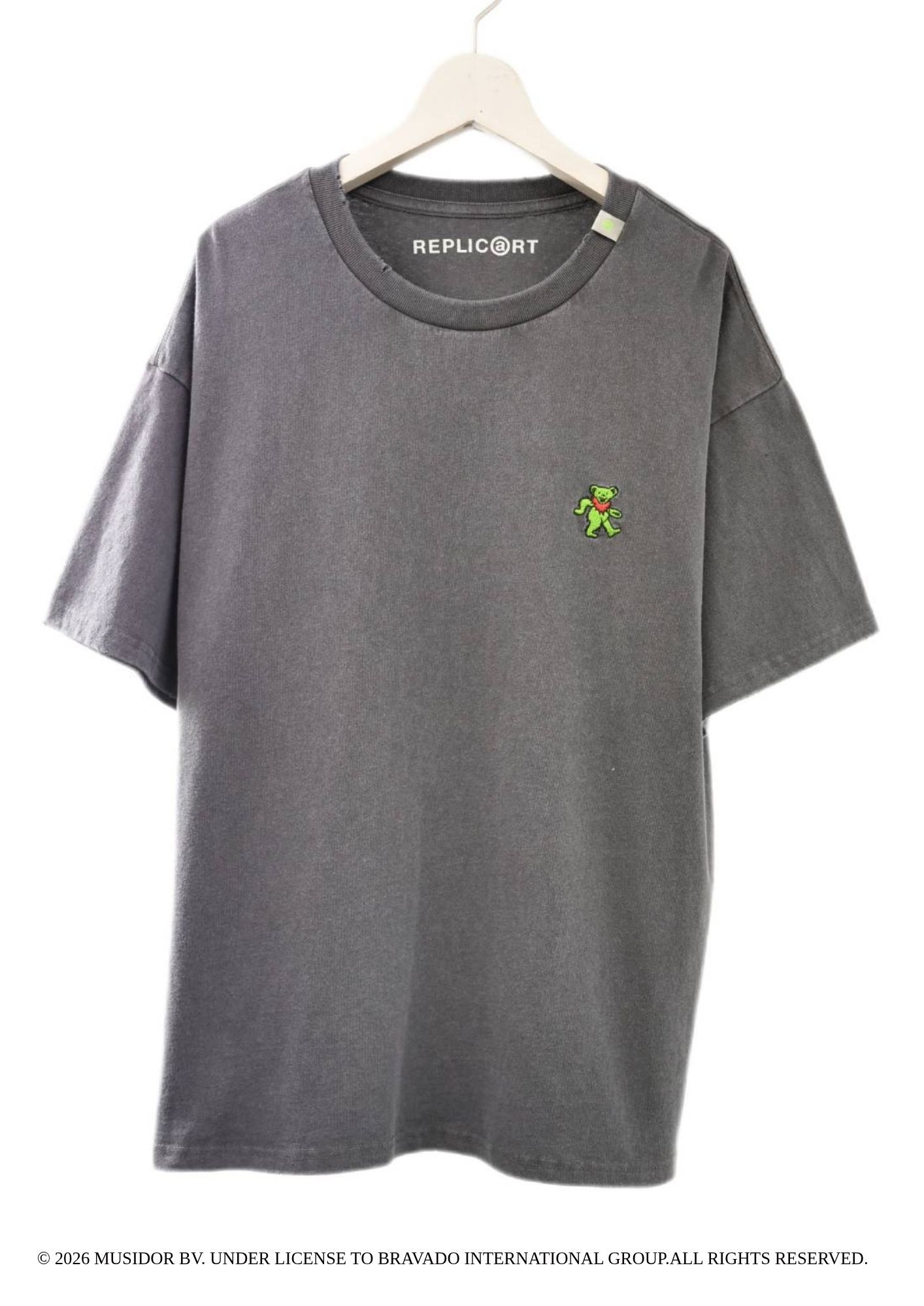 【グレイトフルデッド】 RP-GD-005 / Grateful Dead Tシャツ /  Charcoal / ユニセックス