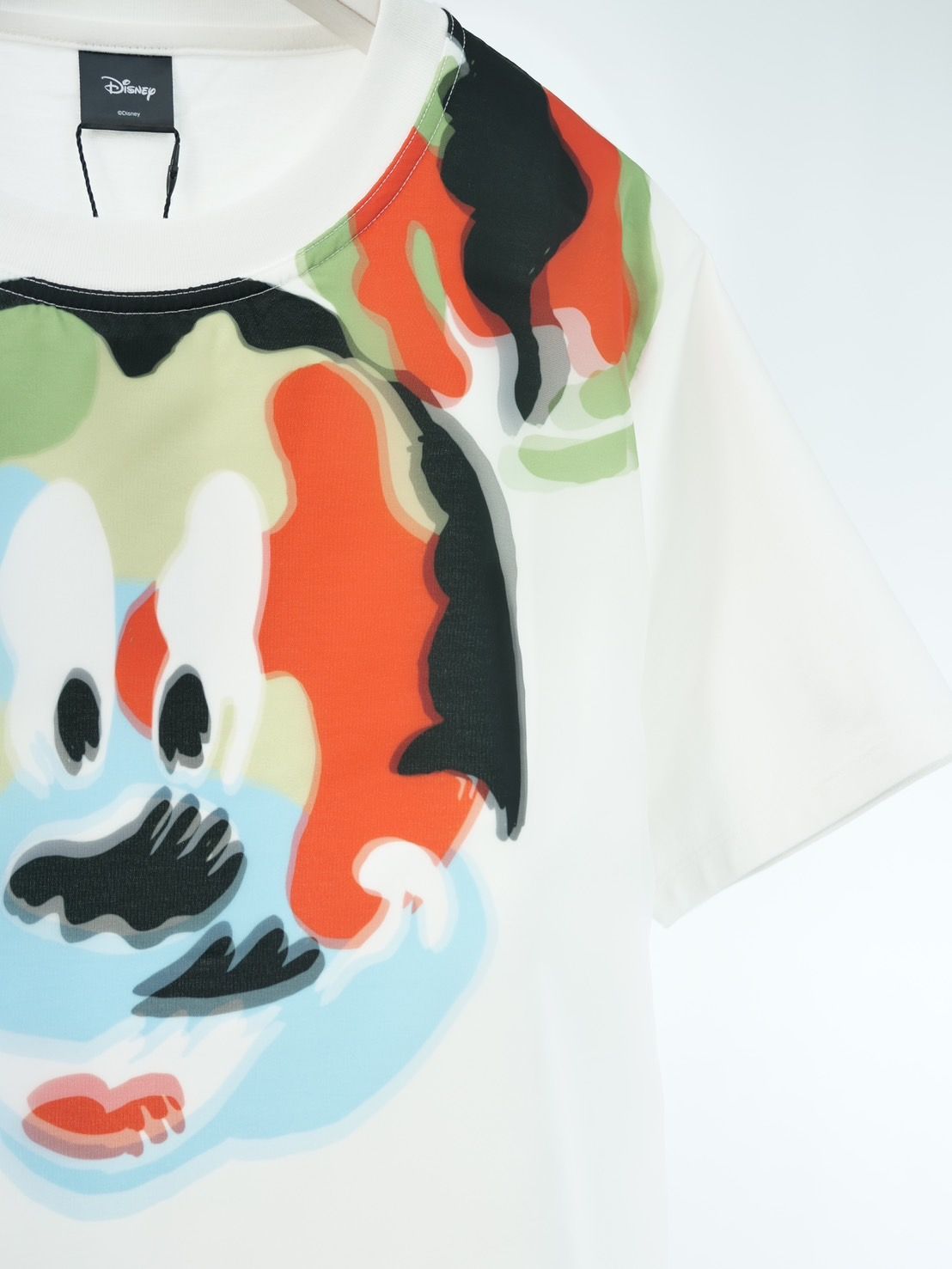 【MAXSIX3Dシリーズ】  CAMOUFLAGE / MICKEY / アートTシャツ / ディズニーライセンス商品  / WHITE / ユニセックス