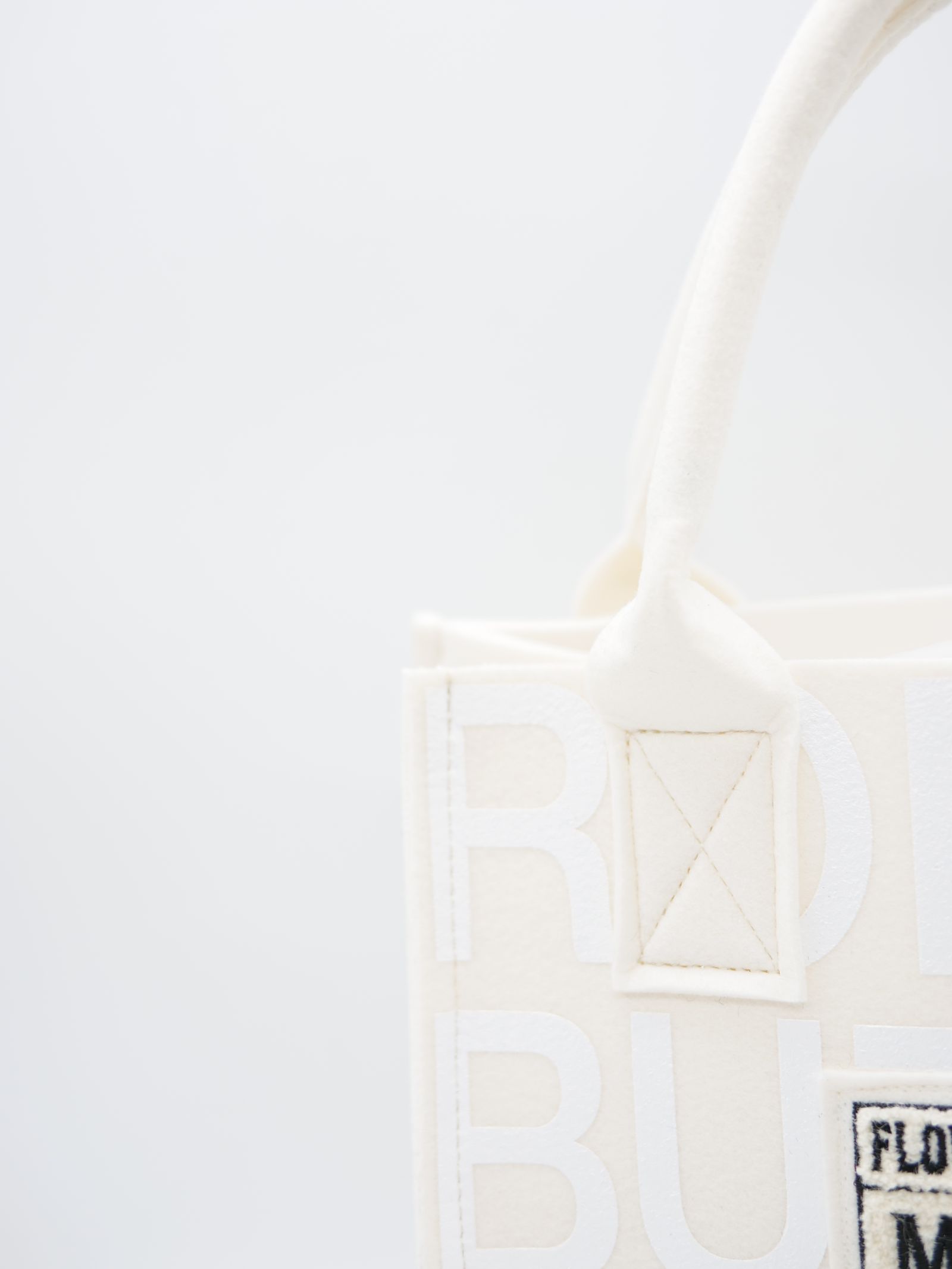 ONB-002W / FELT MINI TOTO BAG / トートバッグ / ハンドメイド / MADE IN JAPAN