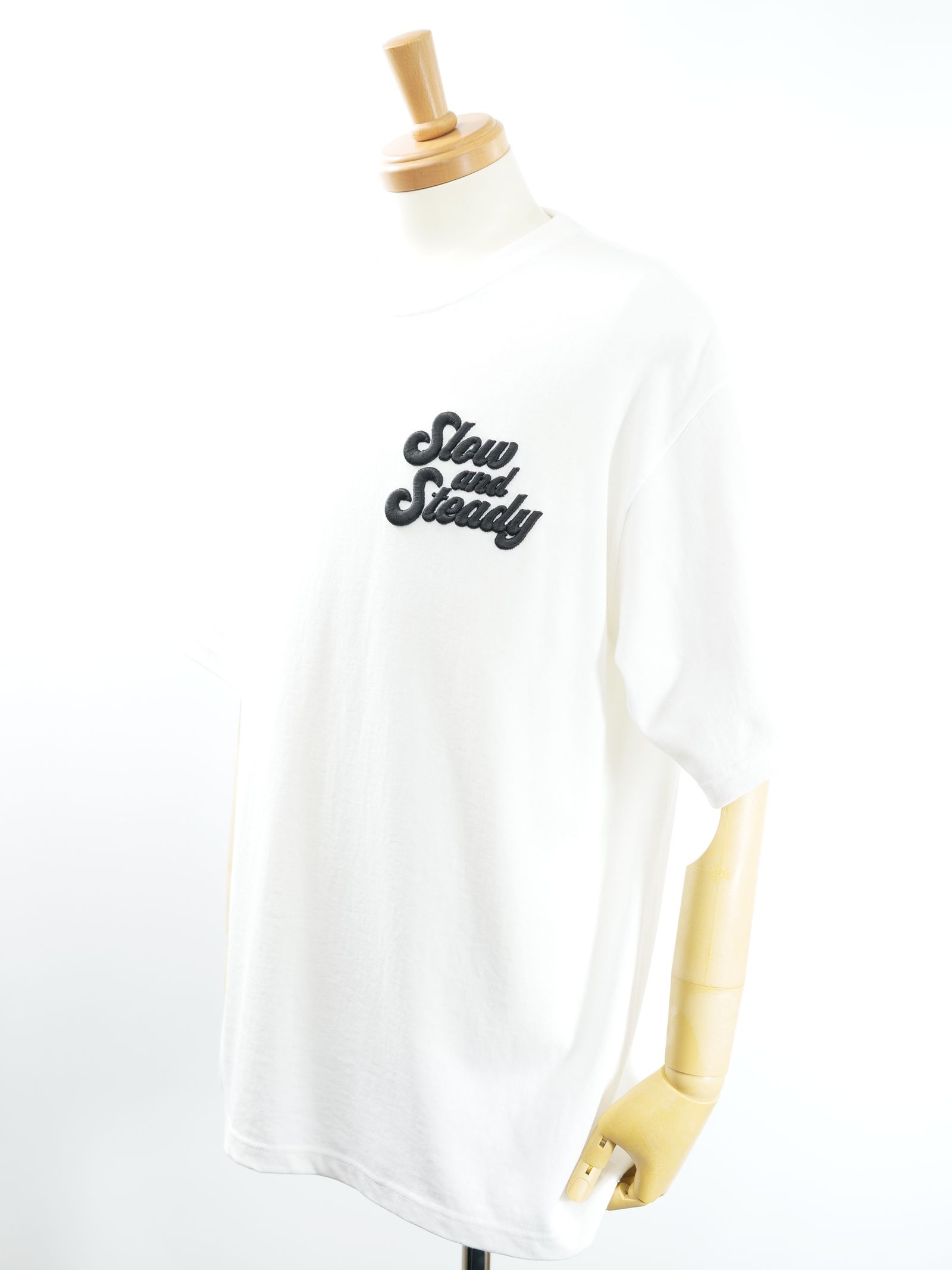 【3D刺繍】LANDER BLUE オリジナル / 1枚でさまになる高品質な厚手Tシャツ  / ビックシルエット / ヘビーウェイトTシャツ / ヘビーオンスTシャツ