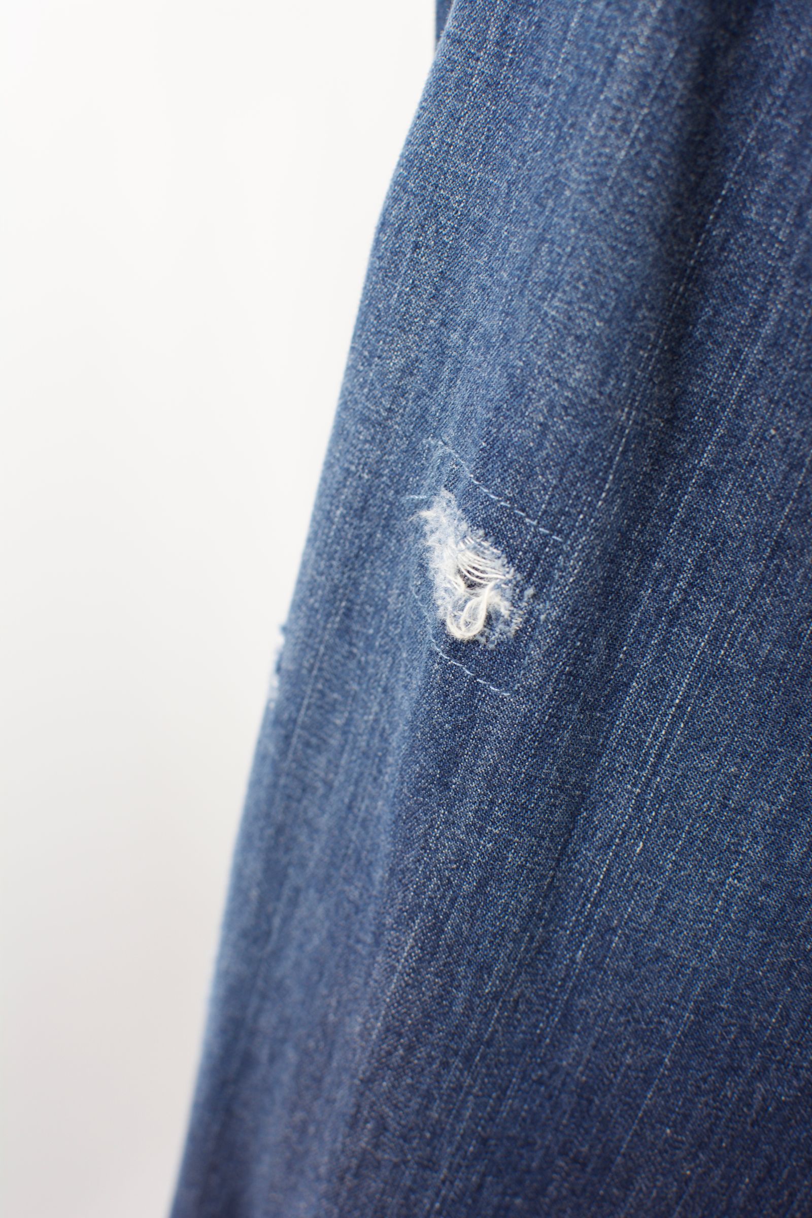 ONE-521 DENIM SHIRT  / デニムシャツ /  Hand Made / ハンドメイド  / ハンドペイント