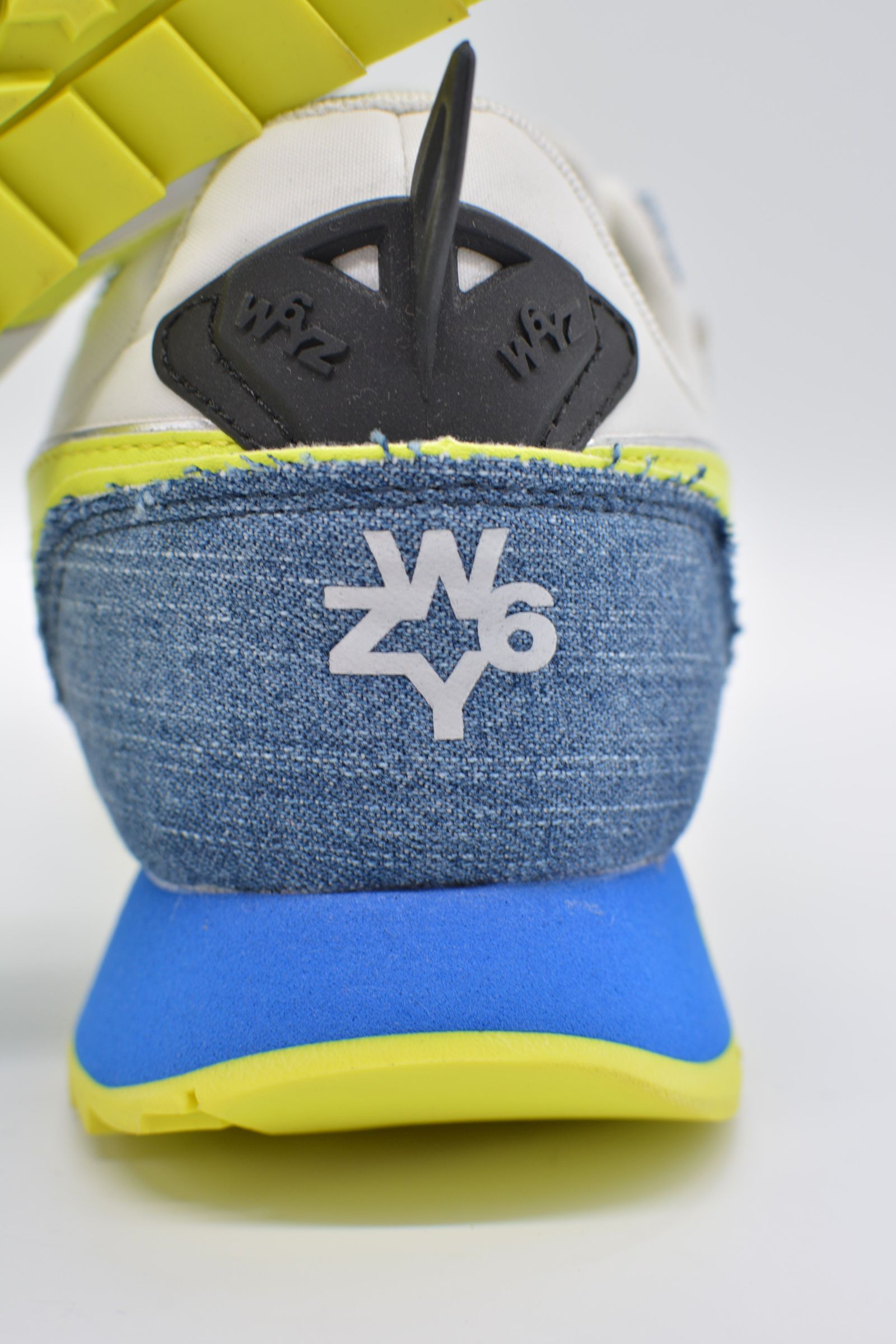 RESOUNDCLOTHING×W6YZ(限定商品) JET-M  / ローカットスニーカー「スウェード×ナイロン×デニムの異素材コンビネーション」