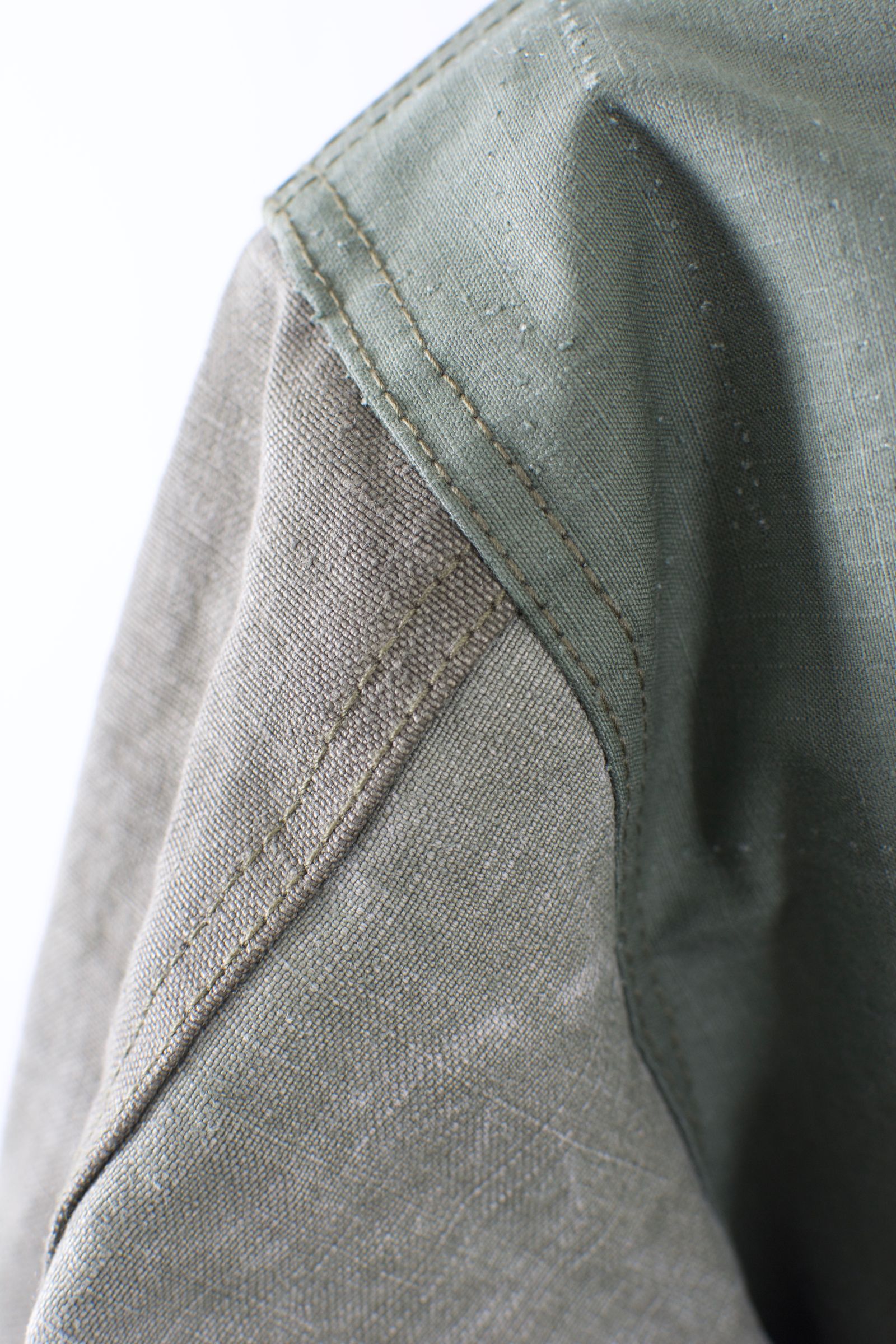 ONEMADE REBUILD LINE / ONE-640 MOZ COAT / ヴィンテージモッズコート / HAND MADE / アートブランド / フランスダッフルバッグ解体