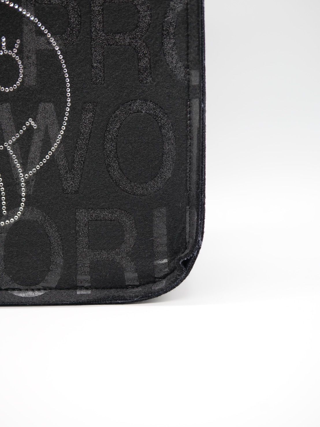 ONB-001S /  FELT MINI TOTO BAG /  SWAROVSKI / スワロフスキー / トートバッグ / ハンドメイド / MADE IN JAPAN