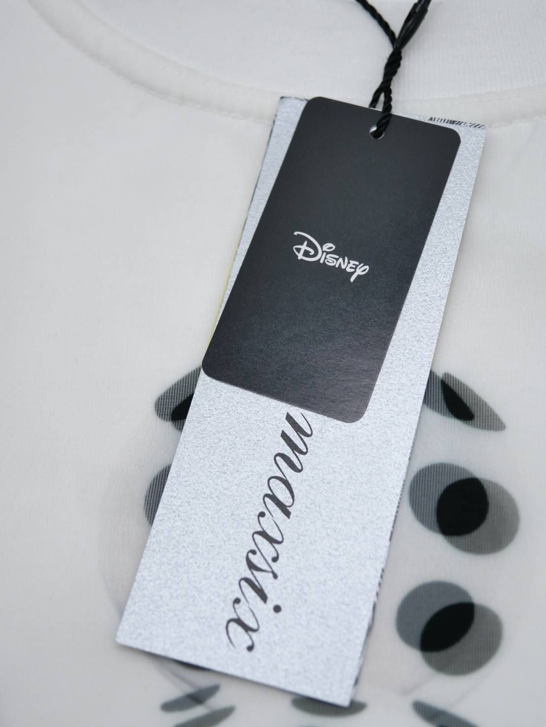 【MAXSIX3Dシリーズ】 DOTS / MICKEY / アートTシャツ / ディズニーライセンス商品  / WHITE / ユニセックス