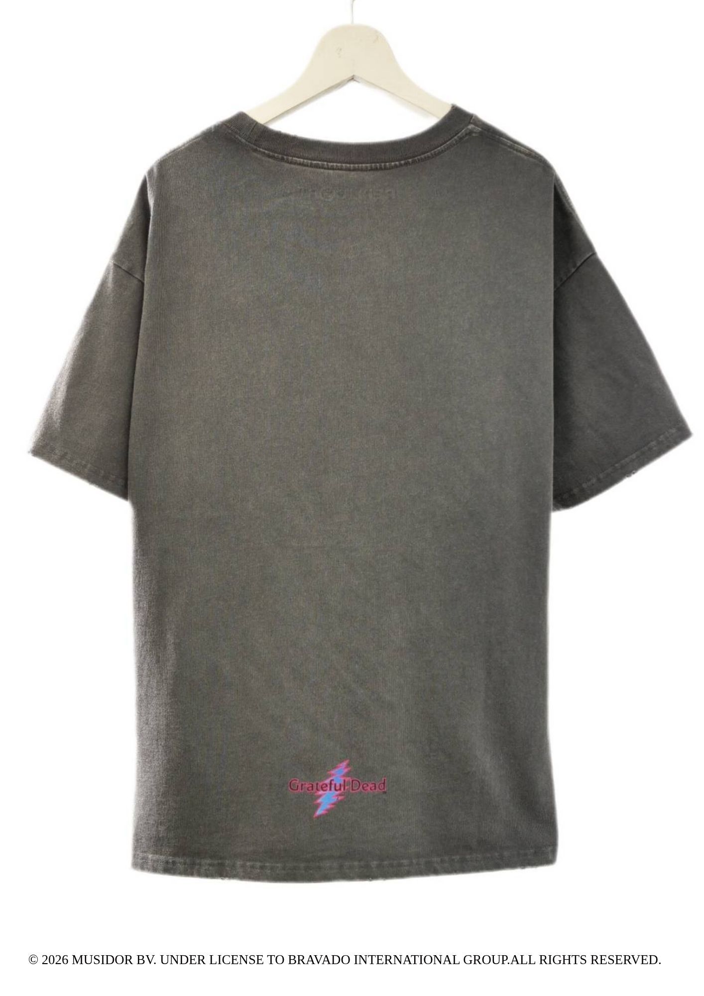 【グレイトフルデッド】 RP-GD-003 / Grateful Dead Tシャツ /  Charcoal / ユニセックス