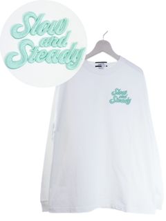 【3D刺繍】LANDER BLUE オリジナル / 長袖T刺繍Tシャツ / 高品質な厚手Tシャツ / 9オンス / ビックシルエット / ヘビーウェイトTシャツ / ヘビーオンスTシャツ