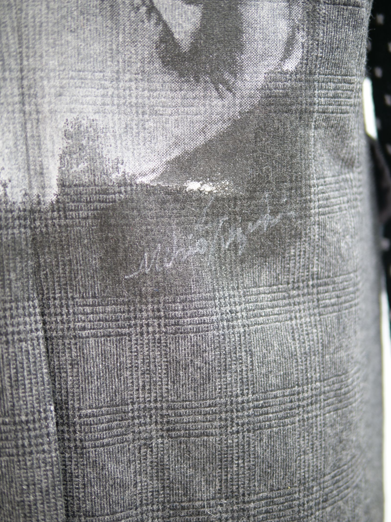 ONE-828  KINIT SLEEVES JACKET / ユニセックス  / ニット切り替えテーラード / ハンドメイド / ウール / カシミア