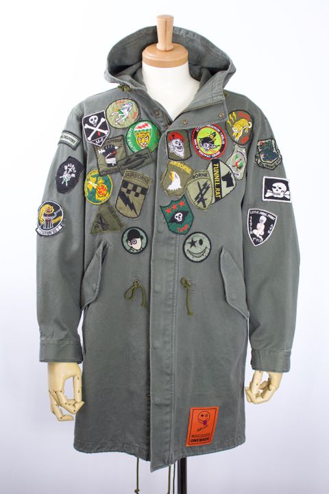 ONE-647 MODS COAT  / モッズコート / ベトナムワッペン/ Hand Made / ハンドメイド  / ハンドペイント