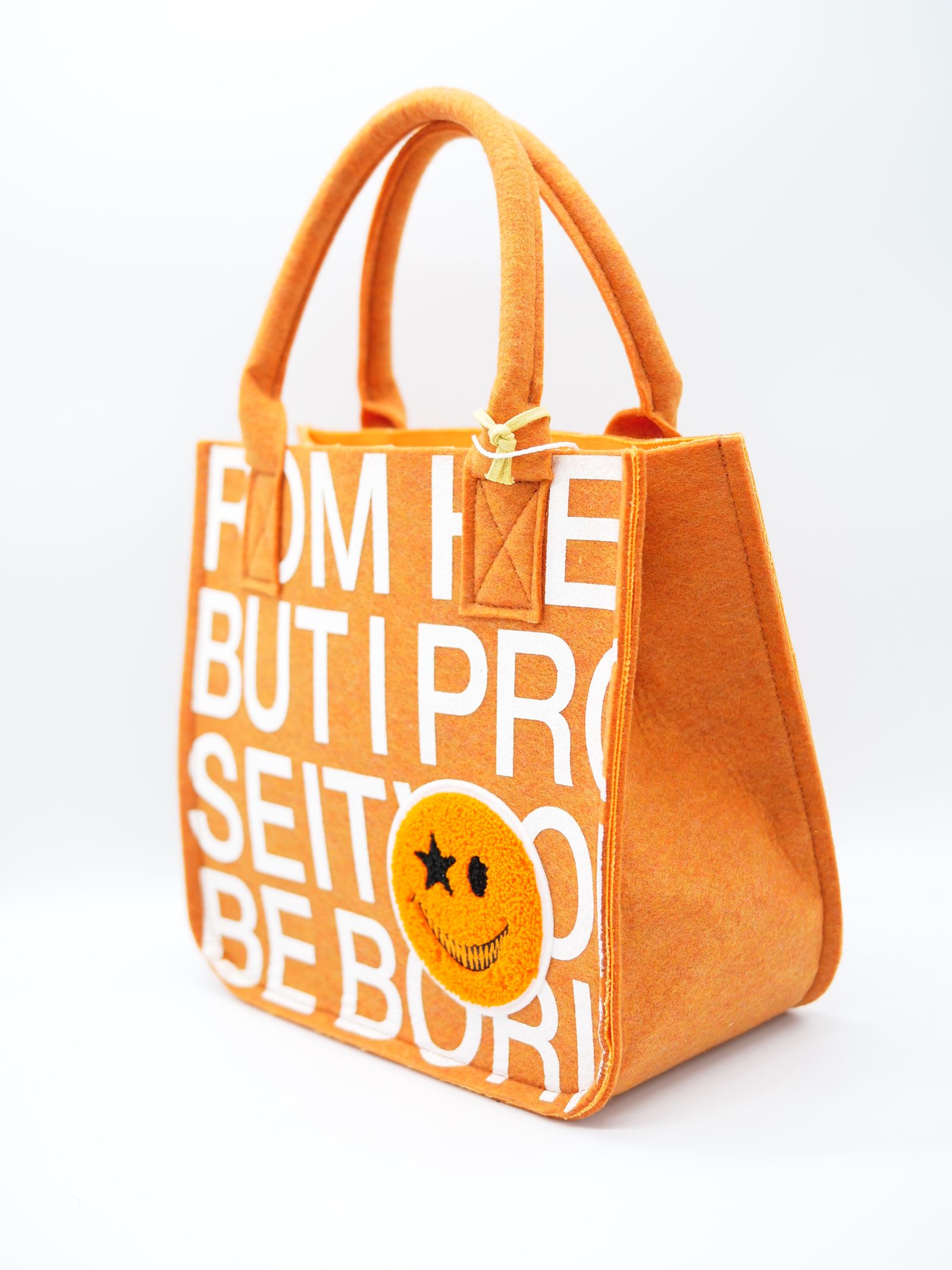 ONB-006W  / FELT MINI TOTO BAG / トートバッグ / ハンドメイド / MADE IN JAPAN