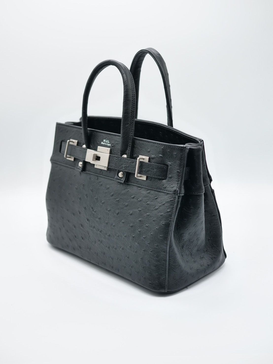 【M.U.L/ エムユーエル】姫路本革（レザー） ブラック / Sサイズ  /  日本製 / Made in Japan  /トートBag / メンズ レディース 兼用 UNISEX