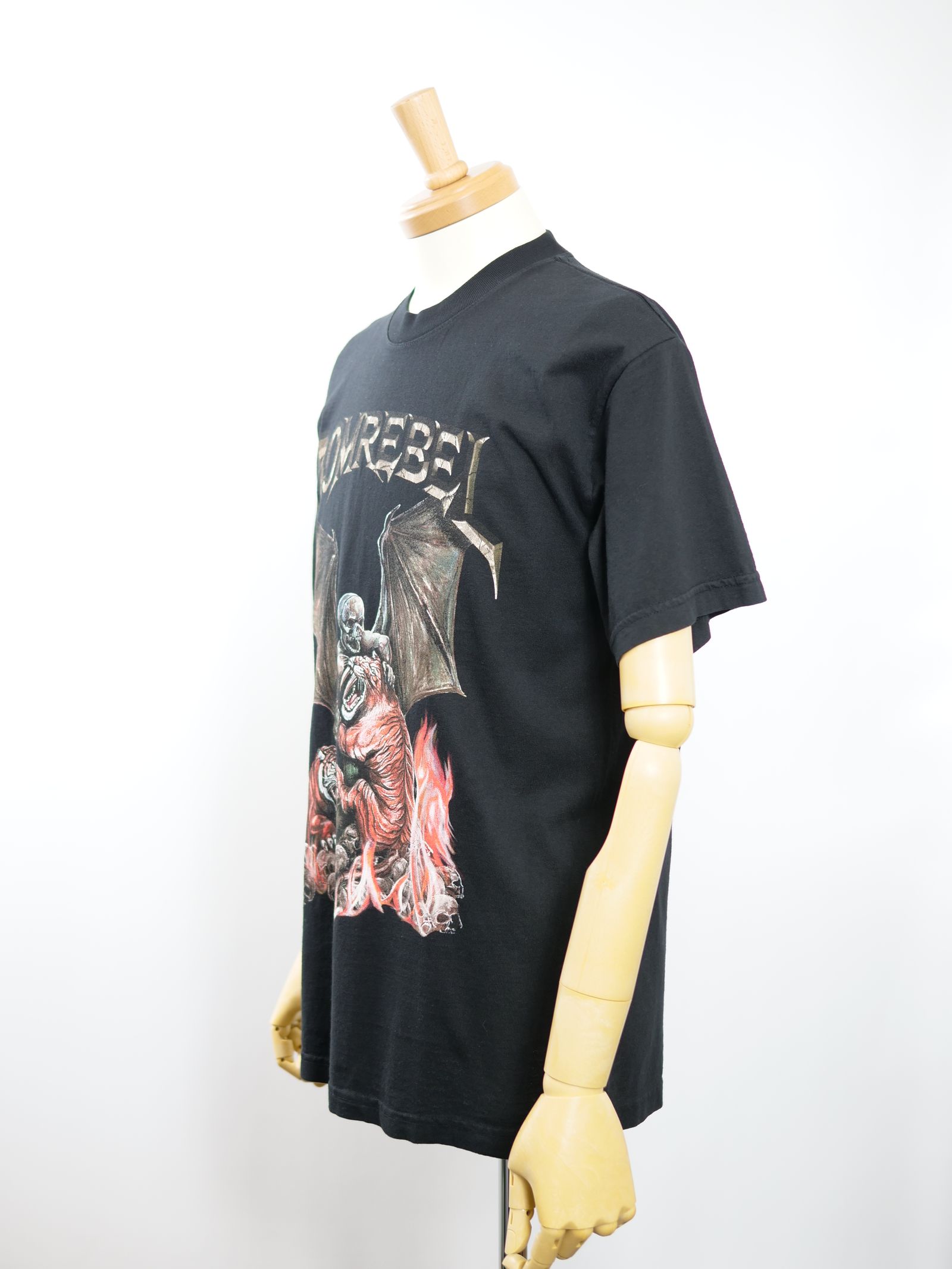 BATTLE BOX T SHIRT /  BLACK / 黒色 / オーバーサイズ  / USA産コットン / ヘビーオンス /厚手