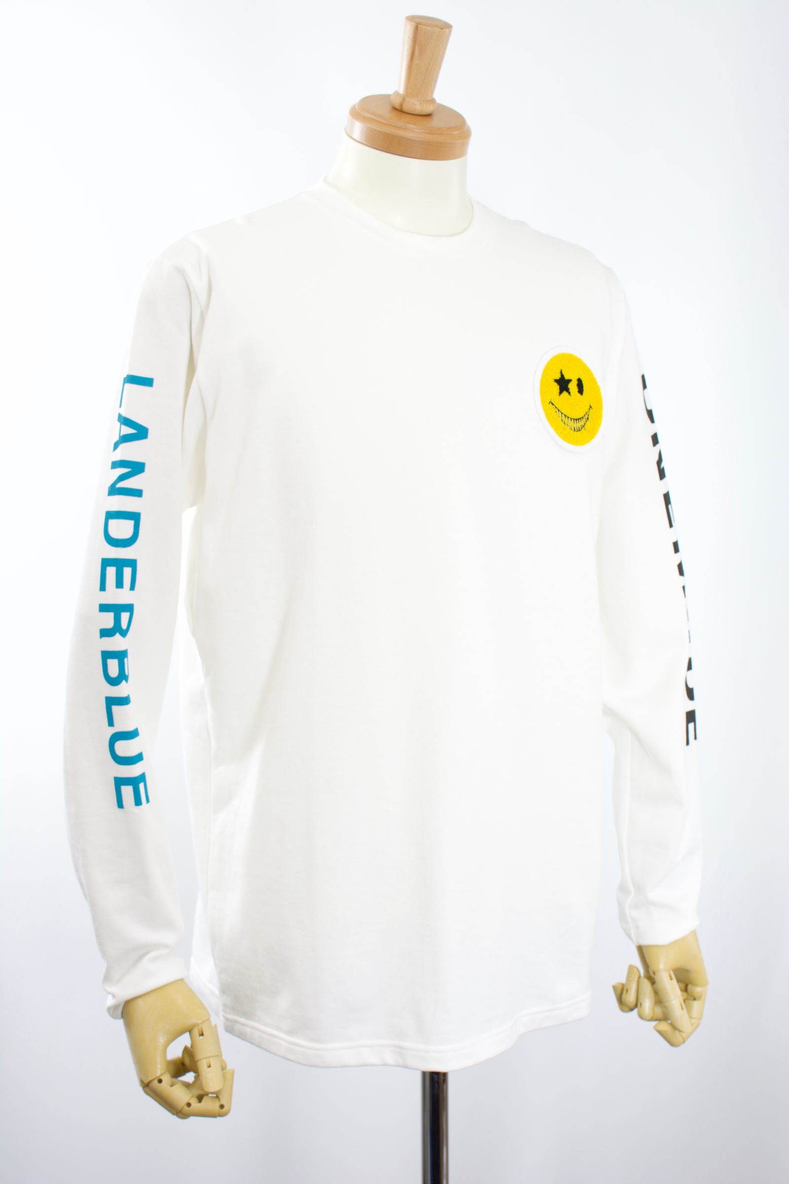ONEMADE×LANDERBLUE「別注」ONE-710 /  Lサイズ / ロングTシャツ / HAND MADE / MAXSIX /MIKIO SUZUKI