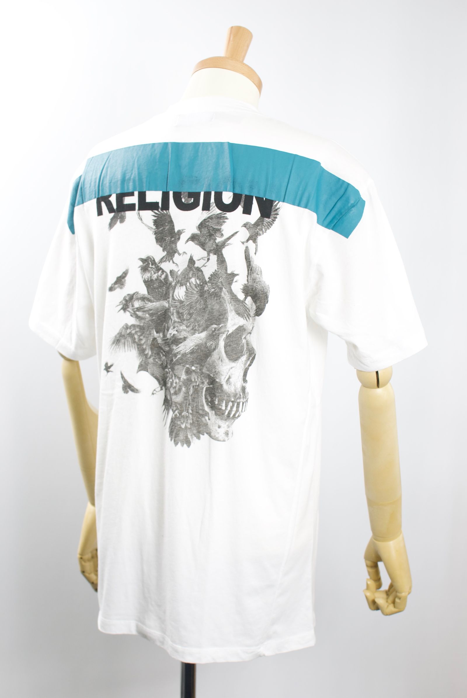 10BRVG95/ RAVEN SKULL/ オーバーサイズ / 日本未発売 /ロックTシャツ/アーティスト着用ブランド / コットンジャージー