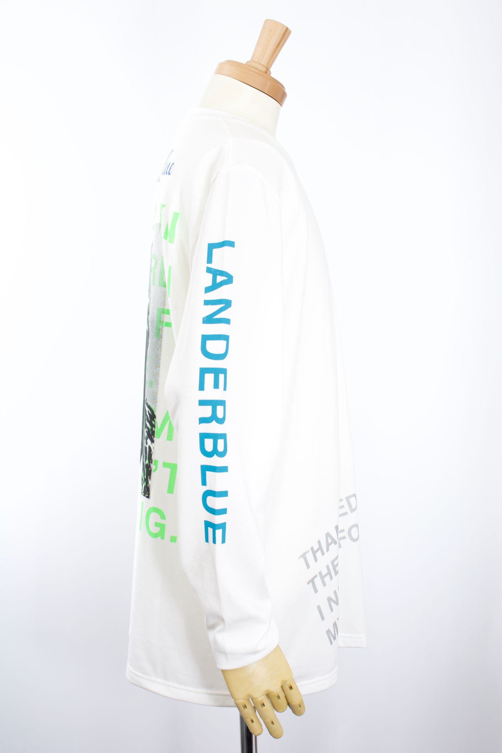 ONEMADE×LANDERBLUE「別注」ONE-710 /  XLサイズ / ロングTシャツ / HAND MADE / MAXSIX /MIKIO SUZUKI