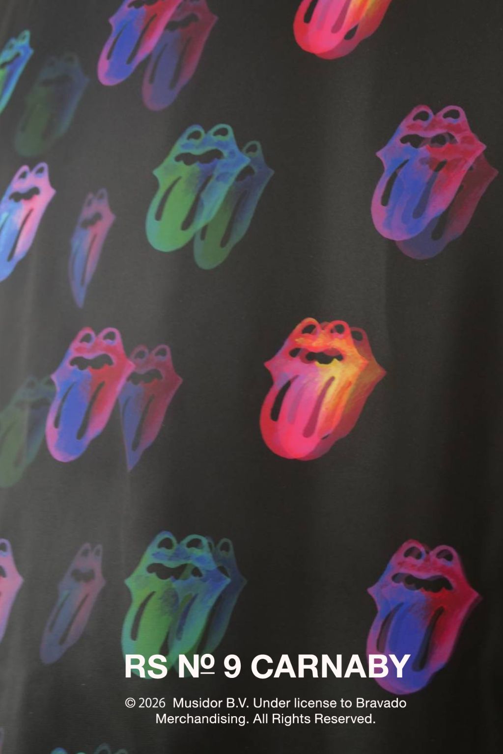 【The Rolling Stones】 RS No.9 CARNABYコラボレーション / TR-143 BLACK / REVERSIBLE 3D MA1 /