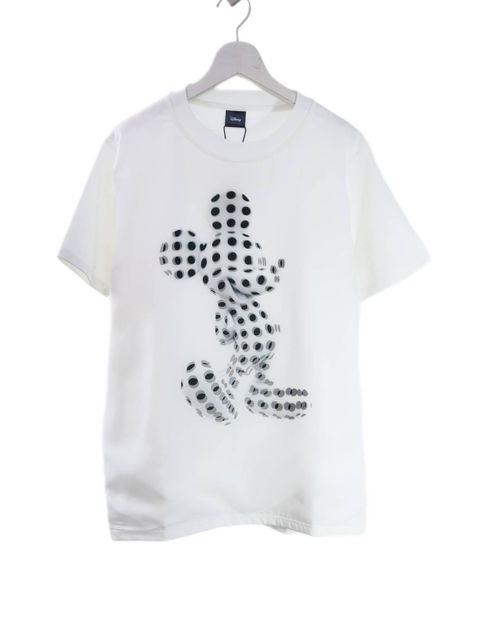 【MAXSIX3Dシリーズ】 DOTS / MICKEY / アートTシャツ / ディズニーライセンス商品  / WHITE / ユニセックス