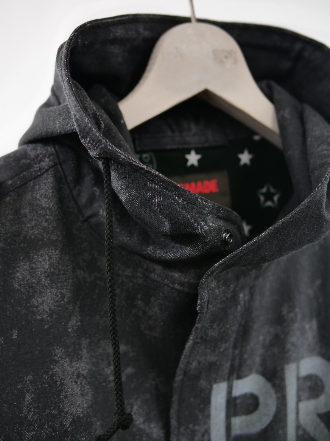 【別注 モッズコート】PARKA SHELL M-1951 / M-51 / Black Denim アウター / UNISEX / マリリンモンローデザイン