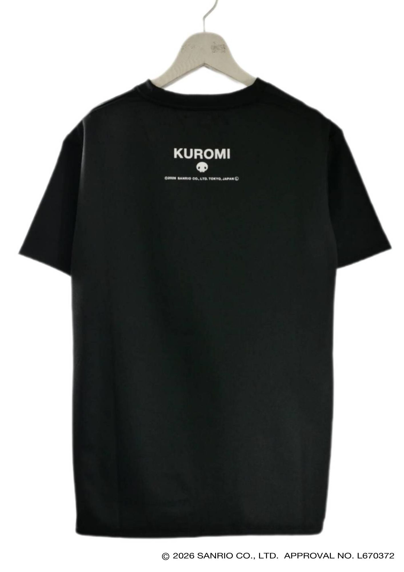 【KUROMIデザイン】TR-096 / 3DアートTシャツ / クロミ / BLACK / ユニセックス