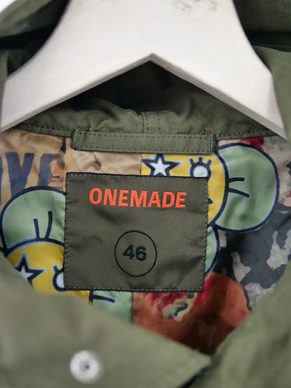 【世界で一枚だけ】別注 モッズコート / ヴィンテージカーキ / ハンドメイド / アートブランド / UNISEX /PARKA SHELL M-1951 / M-51