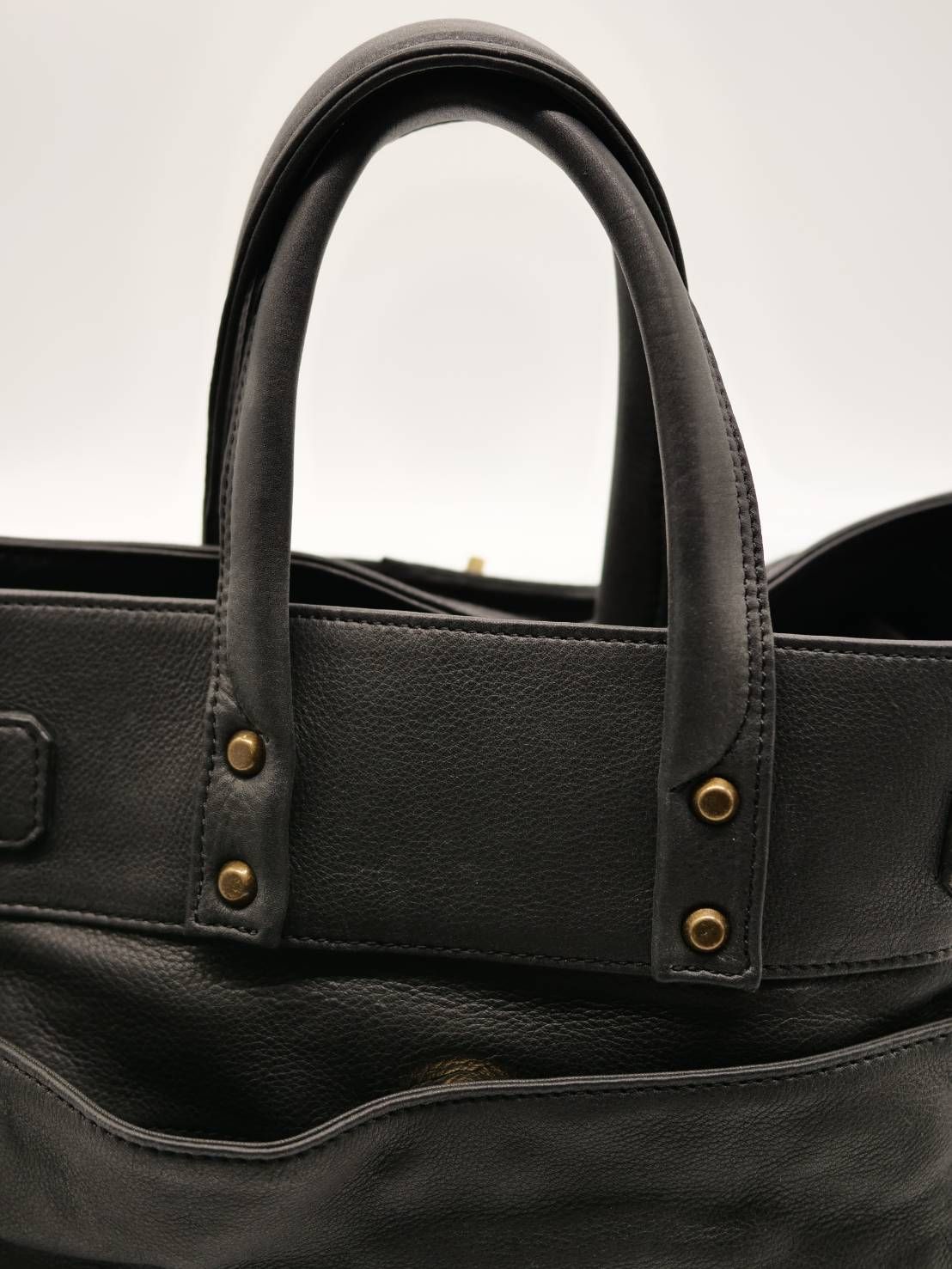 【M.U.L/ エムユーエル】姫路本革（レザー） ブラック / Sサイズ / 日本製 / Made in Japan /トートBag / メンズ レディース 兼用 UNISEX