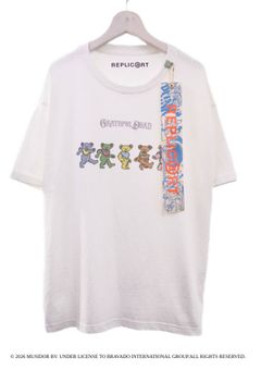 【グレイトフルデッド】 RP-GD-003 / Grateful Dead Tシャツ /  WHITE / ユニセックス