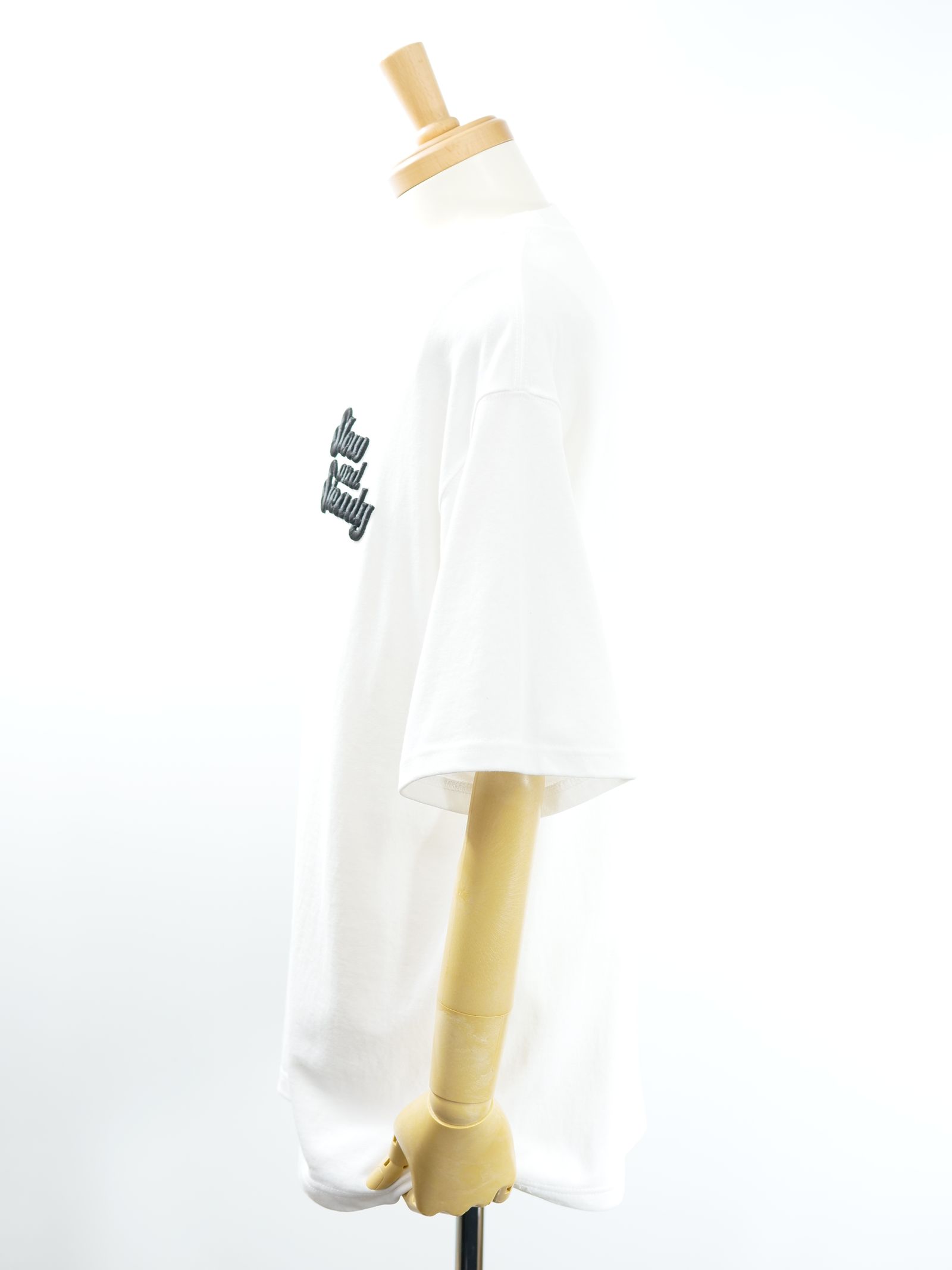 【3D刺繍】LANDER BLUE オリジナル / 1枚でさまになる高品質な厚手Tシャツ  / ビックシルエット / ヘビーウェイトTシャツ / ヘビーオンスTシャツ