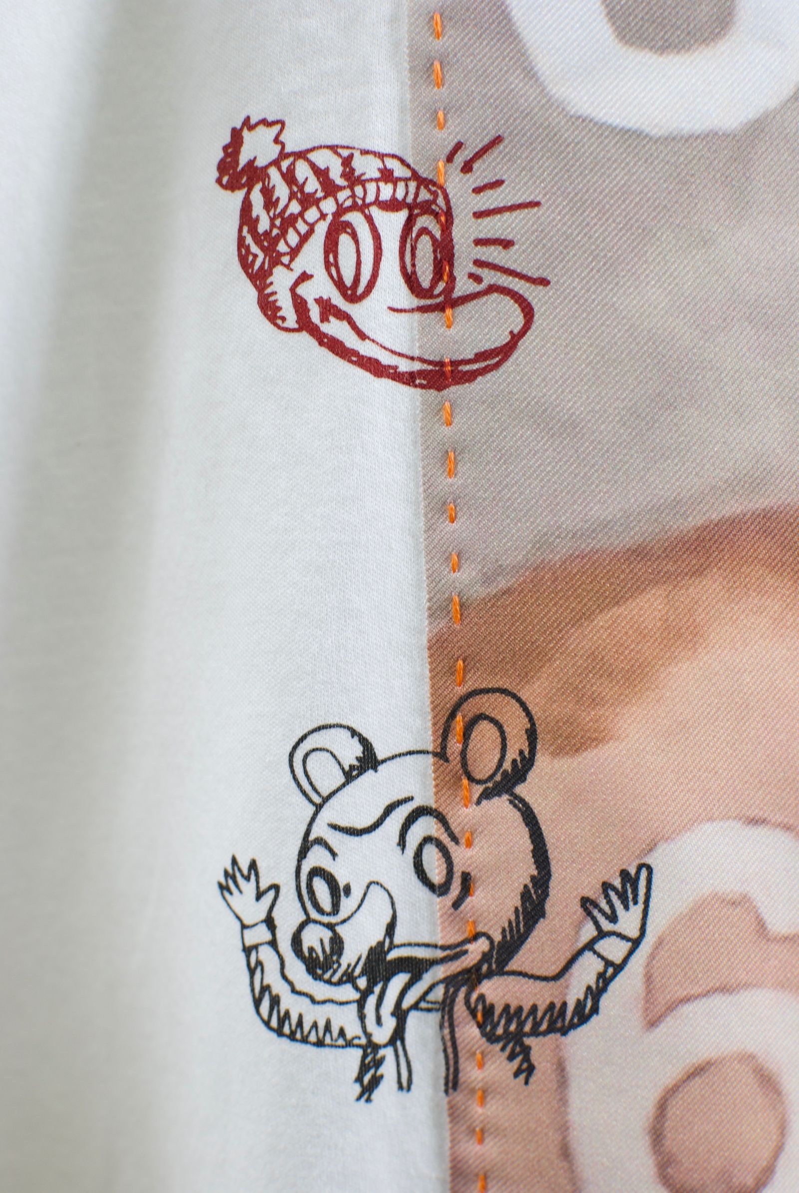 ONE-693 MONROE  50サイズ / ハンドメイド / LANDER BLUE 別注モデル  / 1点もの /アートTシャツ