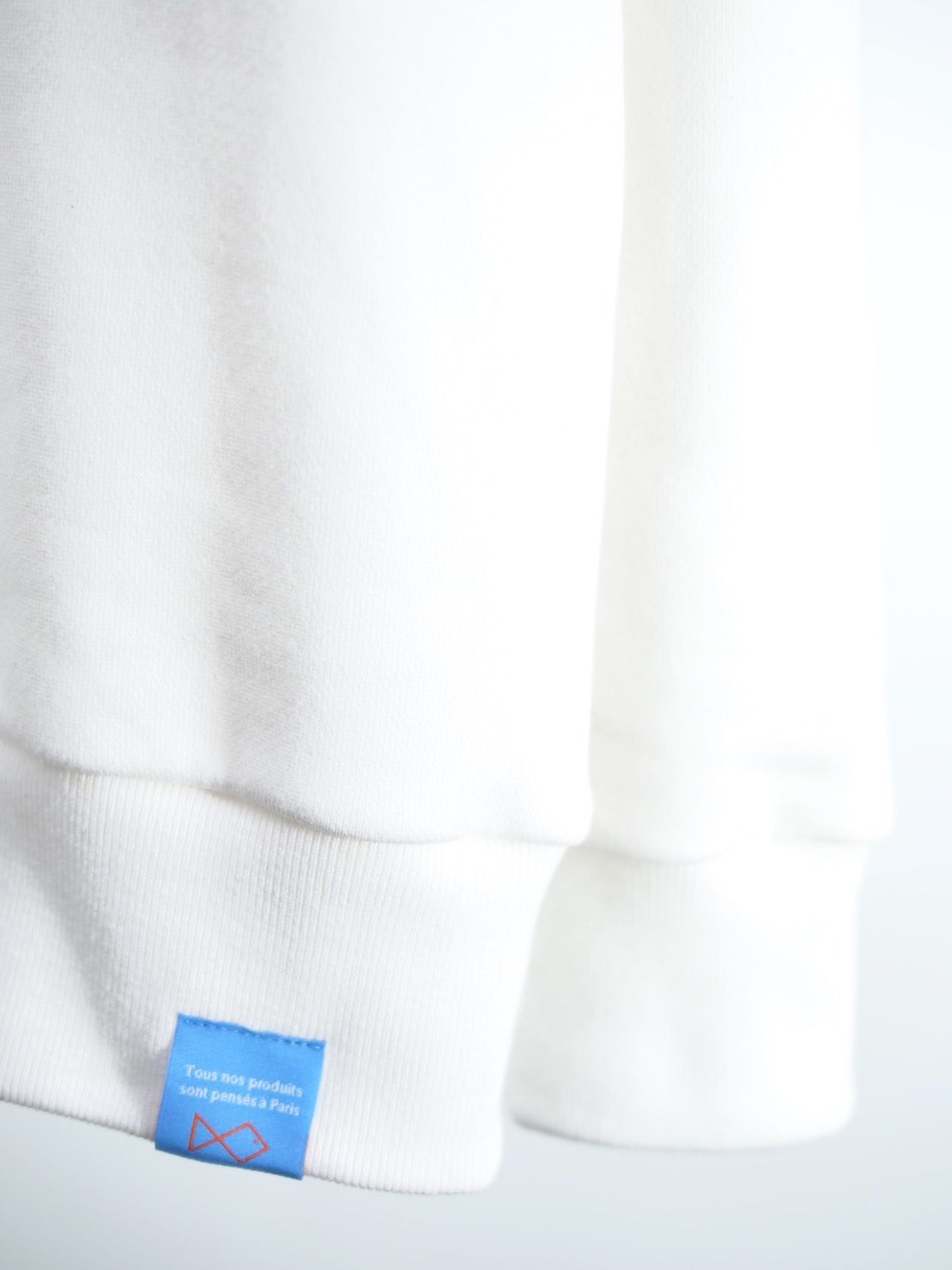 【流行のきっかけはパリCOLOTTE】 MAISON HONORE / スエット WHITE /  ハートフィッシュ /  フレンチテリートレーナー