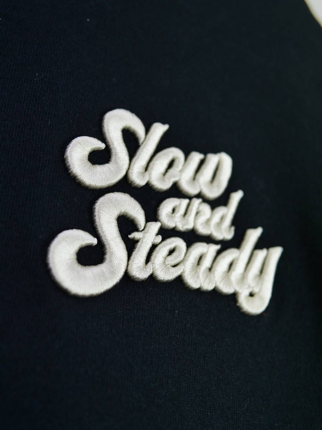 【3D刺繍】LANDER BLUE オリジナル / 長袖T刺繍Tシャツ / 高品質な厚手Tシャツ / 9オンス / ビックシルエット / ヘビーウェイトTシャツ / ヘビーオンスTシャツ