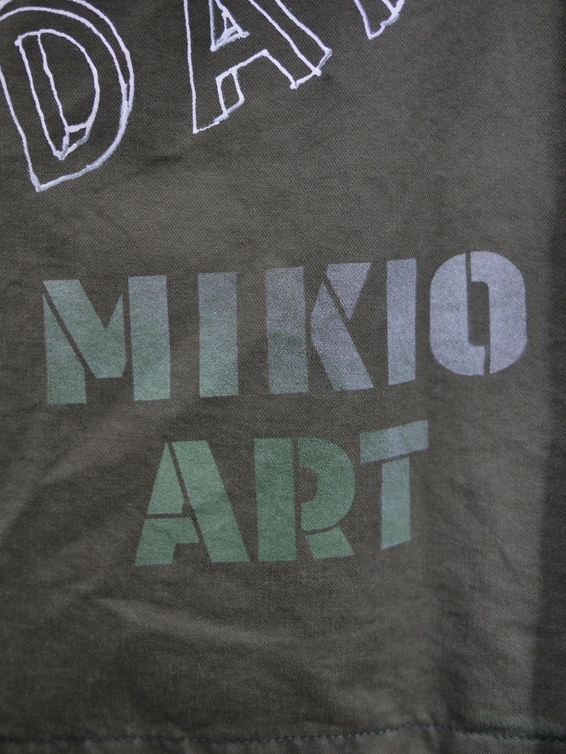 【世界で一枚だけ】別注 モッズコート / マリリンモンロー / ヴィンテージカーキ / ハンドメイド / アートブランド / UNISEX /PARKA SHELL M-1951 / M-51