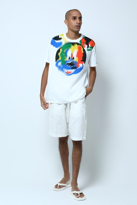 【Disney × maxsix】 3D Art Tシャツ / 3D Mickey Mouse / ミッキーマウス / Walt Disney