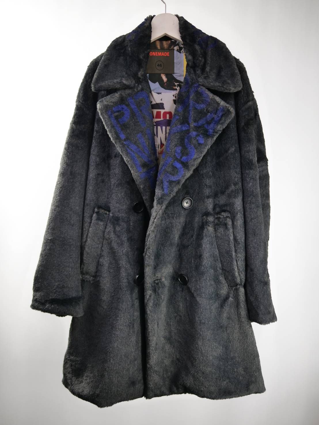 【40代大人のアートコート】ファーチェスターコート｜ハンドペイント・ハンドメイドアートブランド