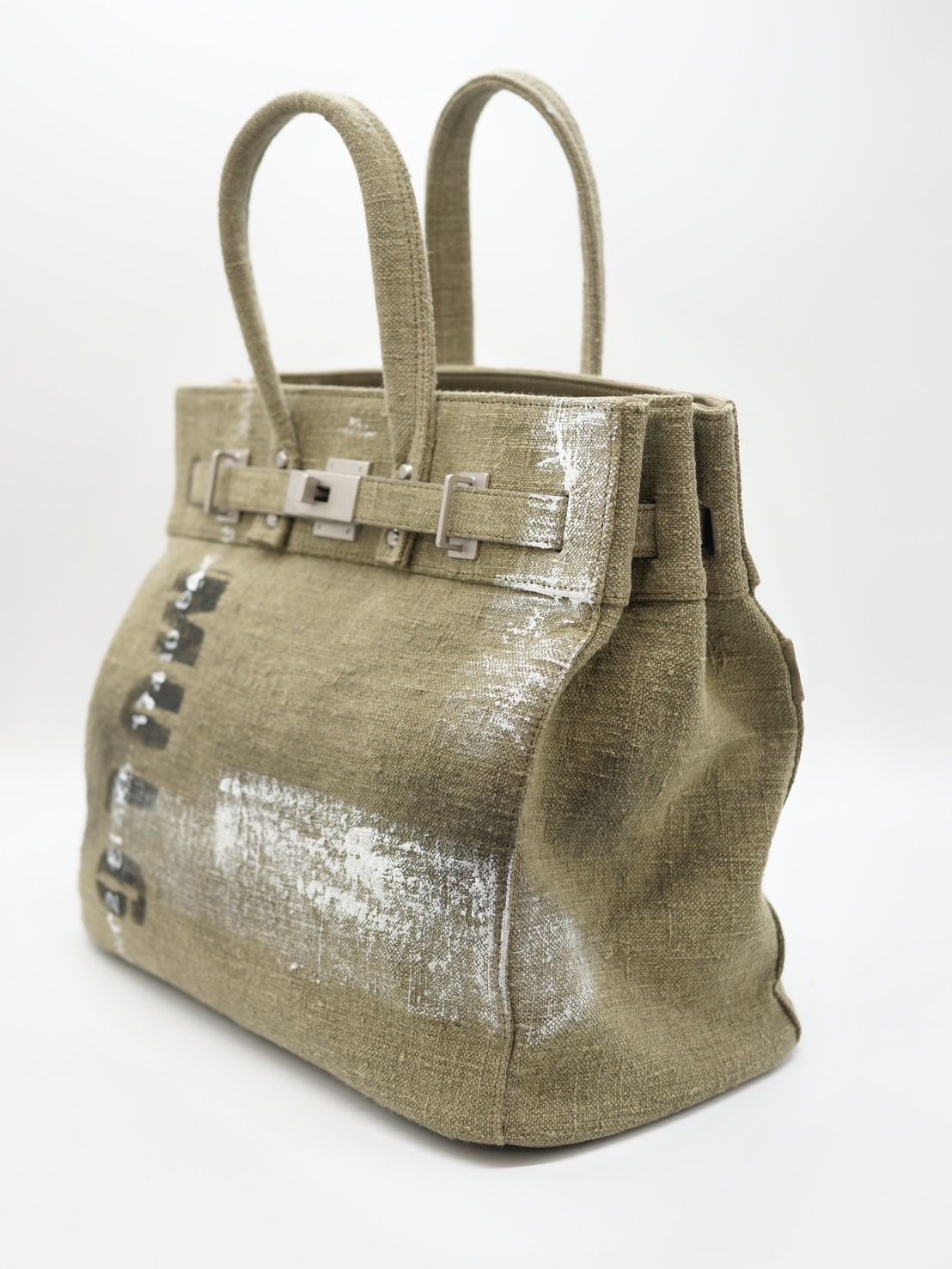 【M.U.L/ エムユーエル】Vintage Remake Fabric  / フランス軍テント生地 / リメイクバック / Mサイズ / 日本製 / Made in Japan /トートBag / メンズ レディース 兼用 UNISEX