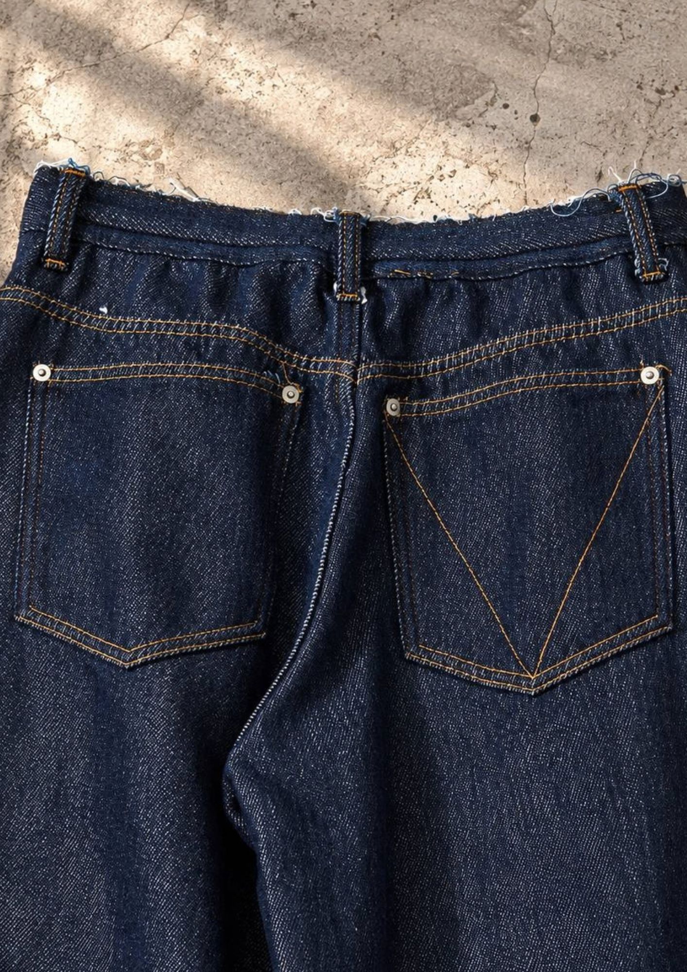 【Loose twist yarn denim barrel】 岡山産デニム / バレルレッグ / ルーズシルエット /