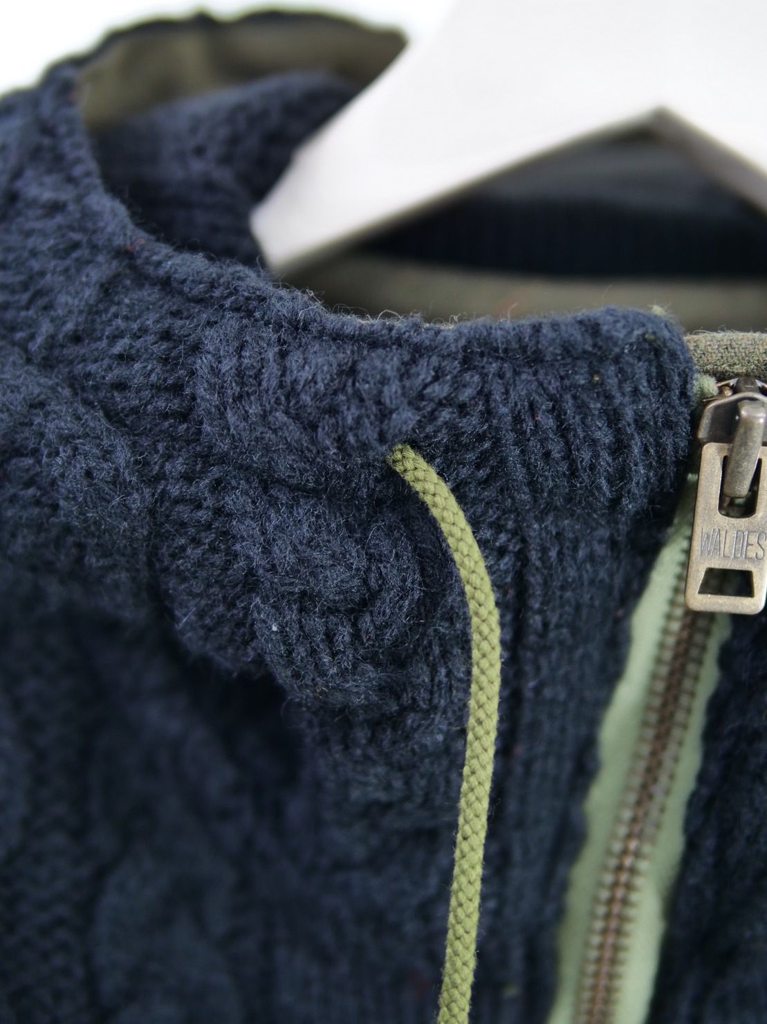 「異素材を組み合わせた」KNIT MODS COAT / ニット×モッズコート /  ハンドメイド /  MADE IN JAPAN / カートコバーン /