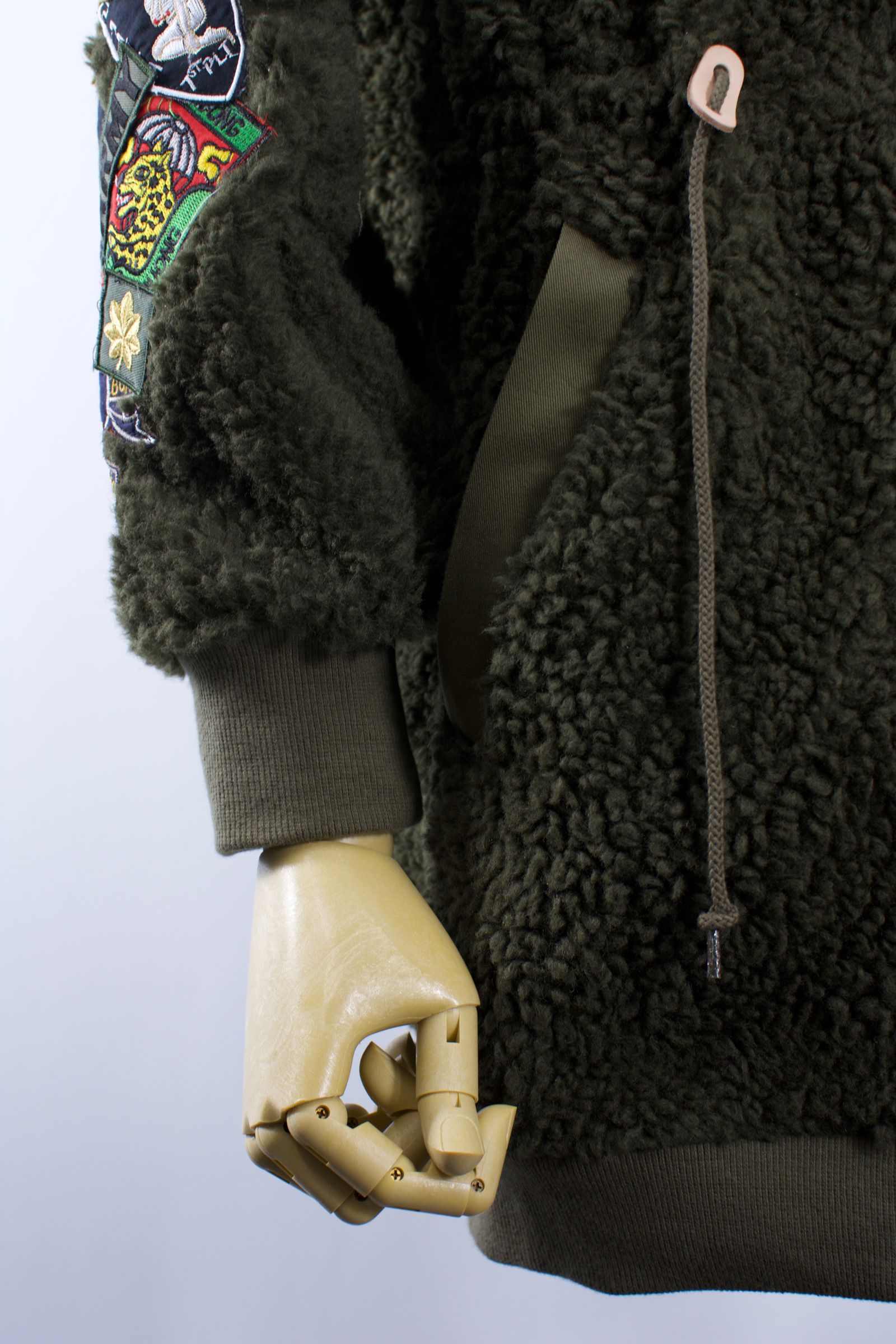 ONE-597S  VINTAGE BOA  COAT / ヴィンテージワッペン / ミリタリー/フランス軍デットストック/ HAND MADE / MAXSIX /MIKIO SUZUKI